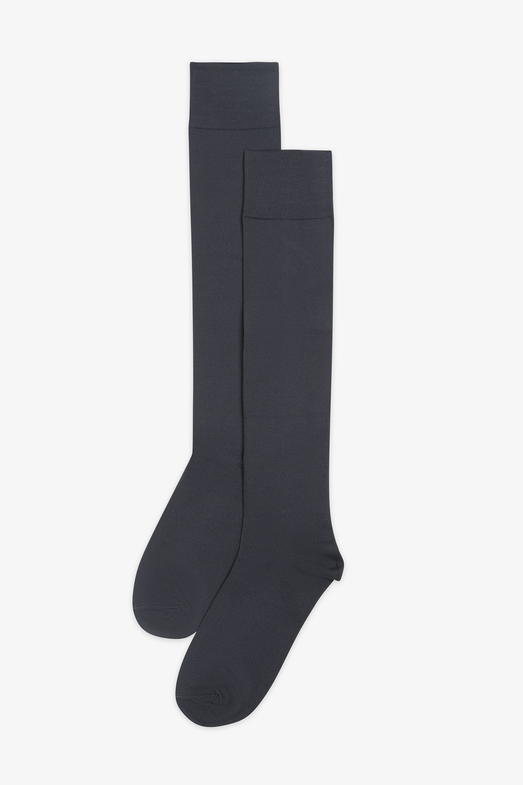 Lot de 2 paires de chaussettes aux genoux - Femme && COULEUR 3