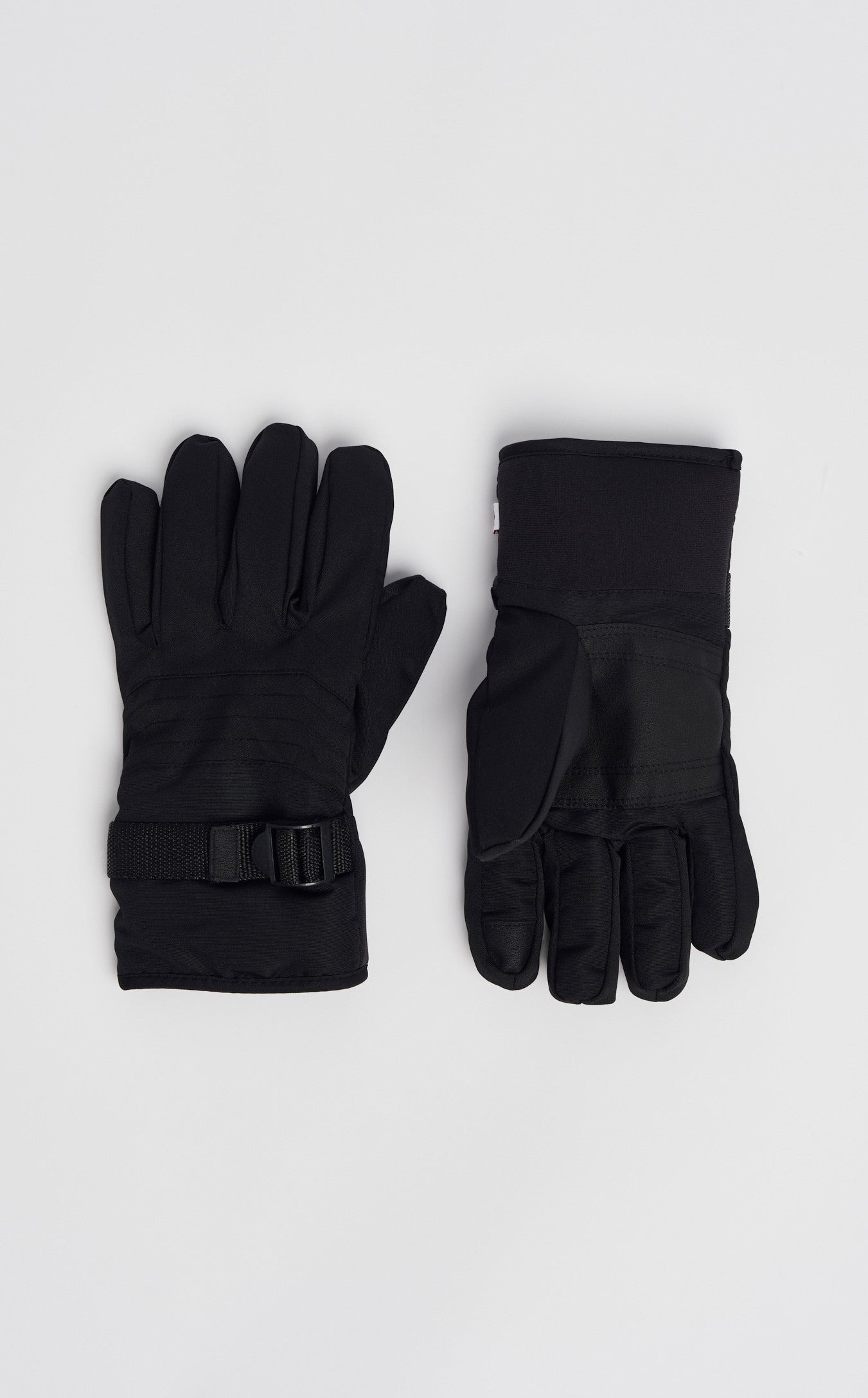 Gants avec doigts tactiles - Homme && NOIR