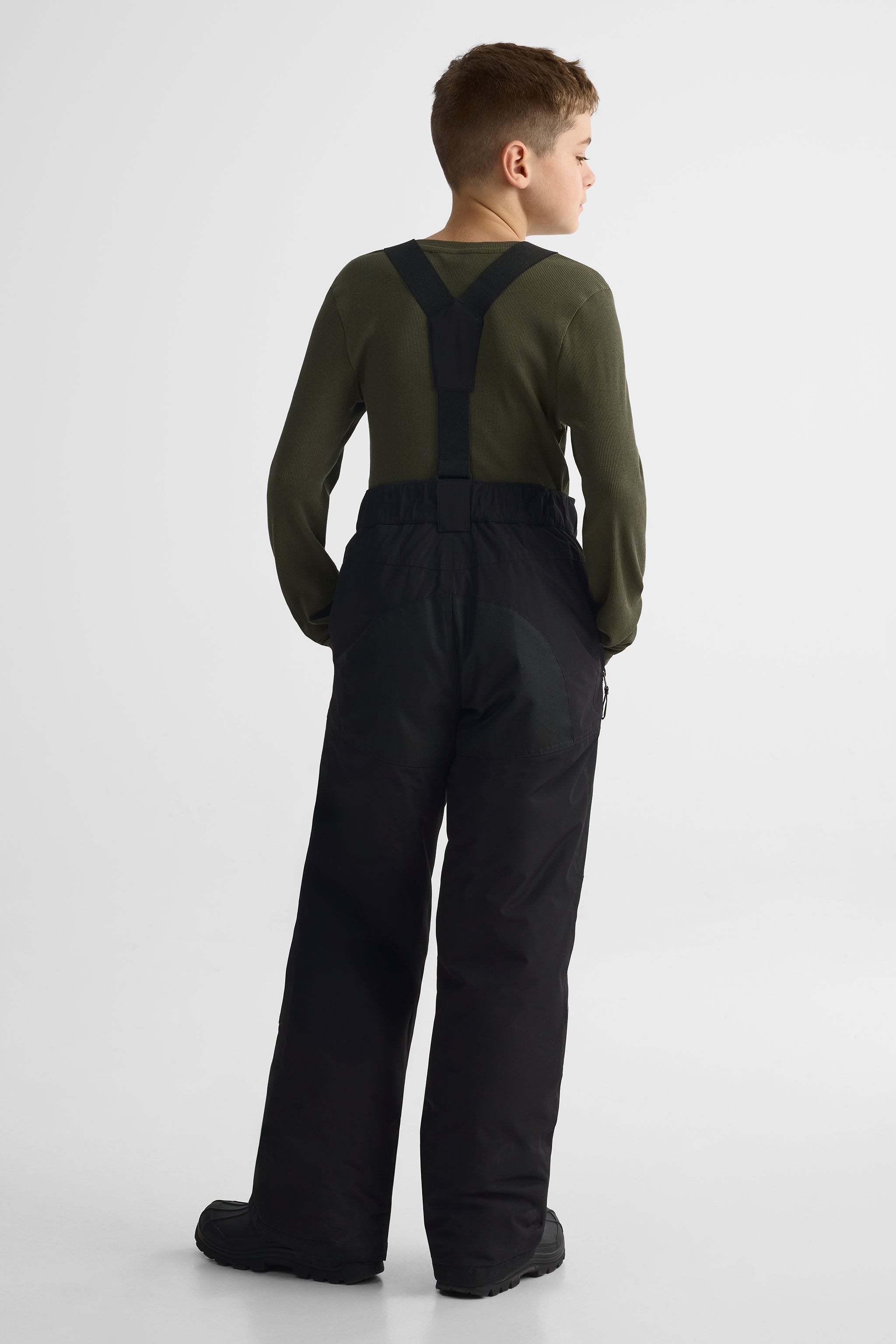 Pantalon De Ski Garçon EBATE - PEAK MOUNTAIN - Gris Anthracite