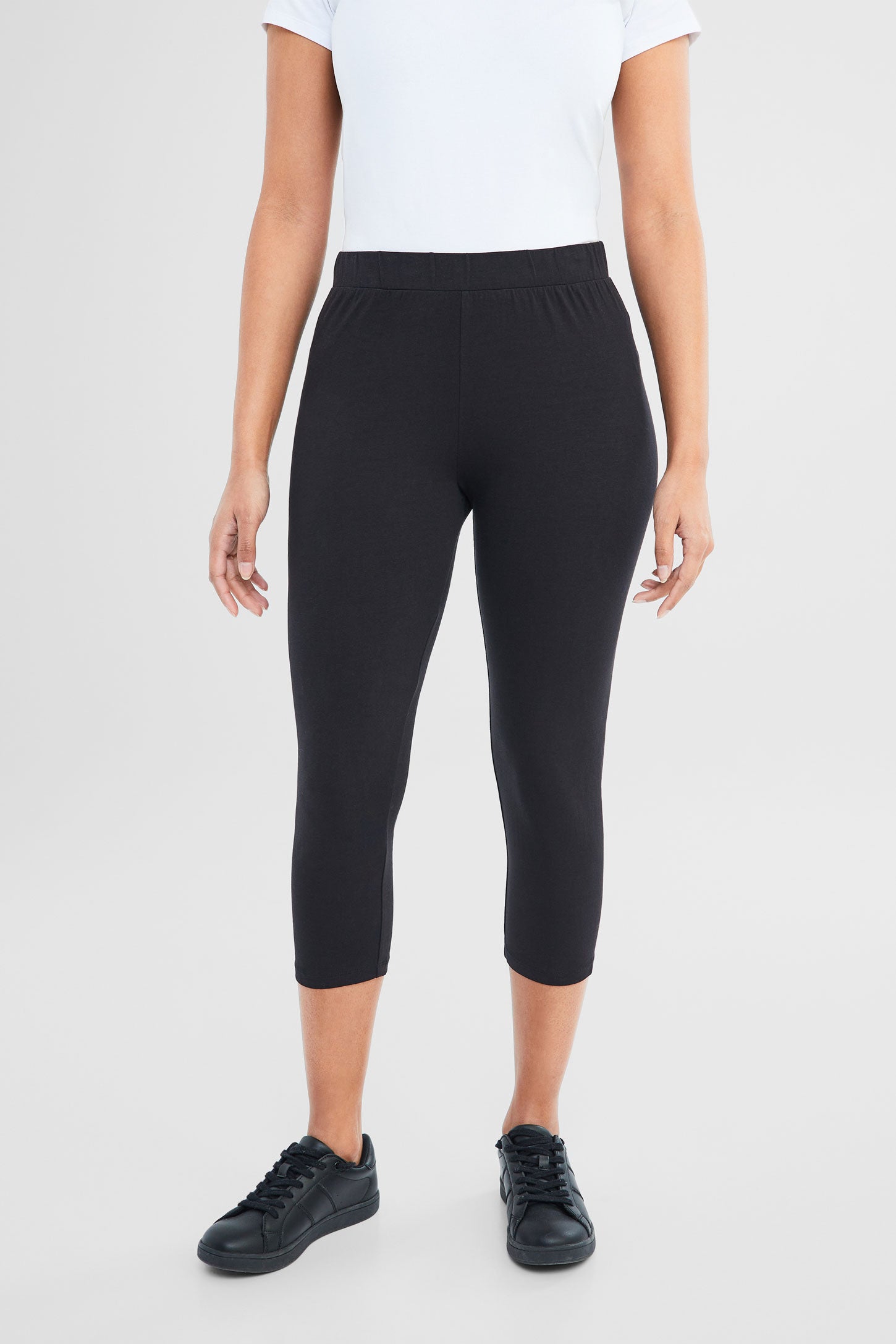 Legging 3/4 - Femme && NOIR