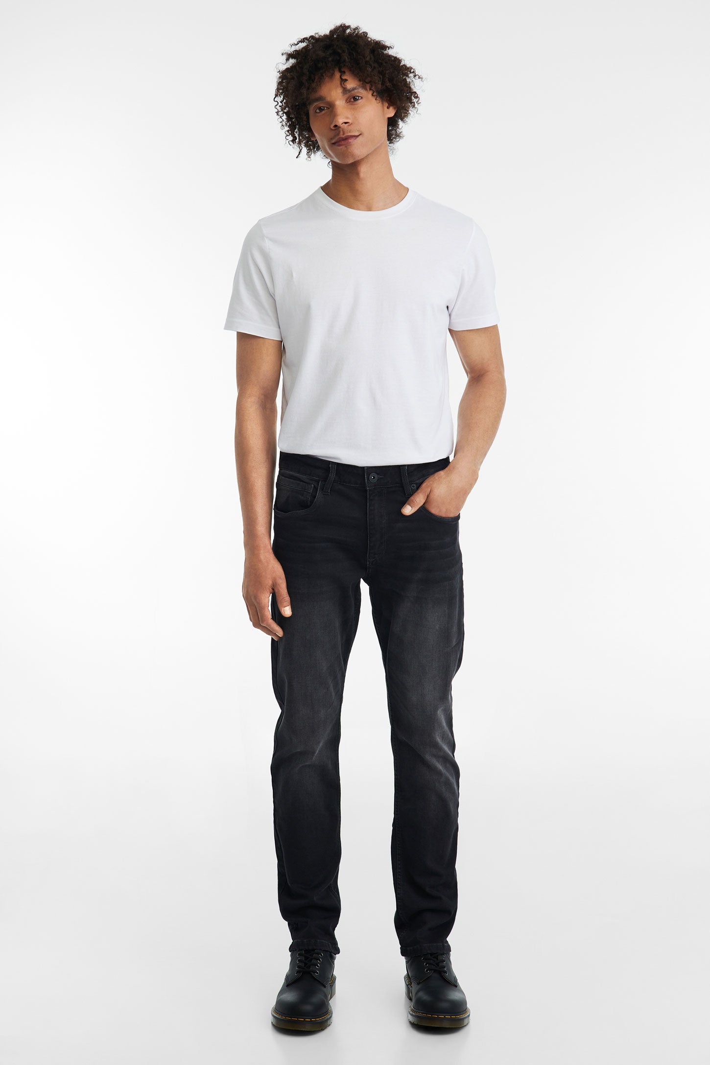 Grey jeans best sale regular fit