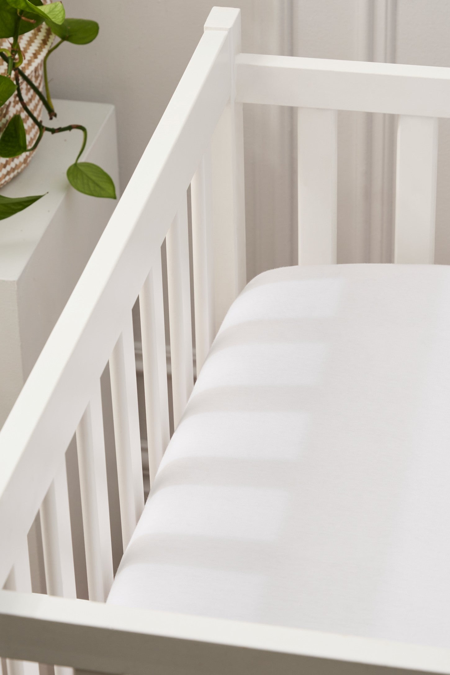 Drap contour en jersey - Bébé && BLANC