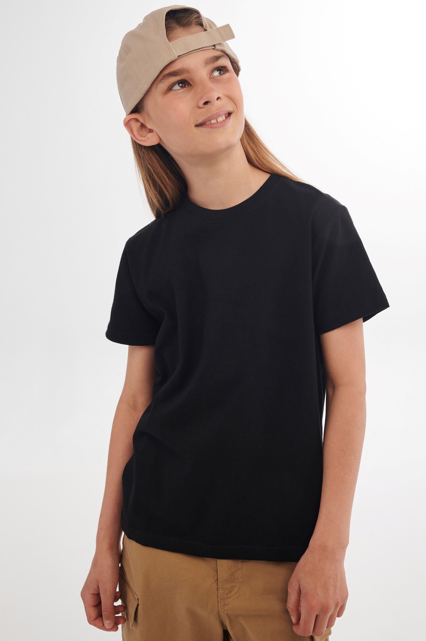 T-shirt en coton, 3/20$ - Ado garçon && NOIR