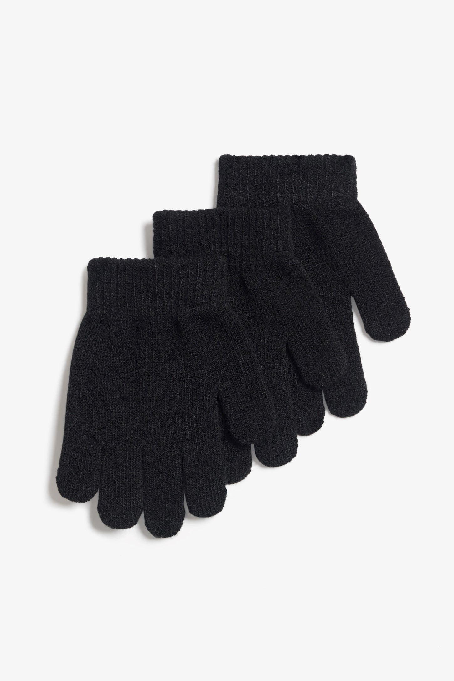 Lot de 3 paires de gants magiques, 2/10$ - Enfant garçon && NOIR