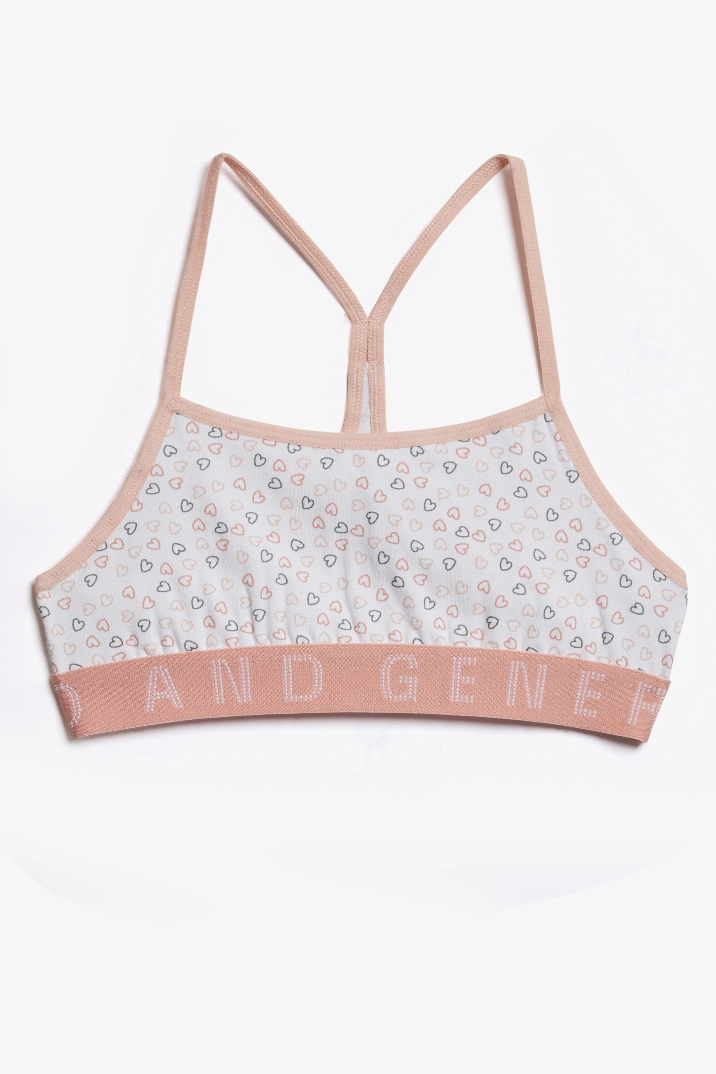 Bralette à dos nageur, 2/18$ - Ado fille && BLANC