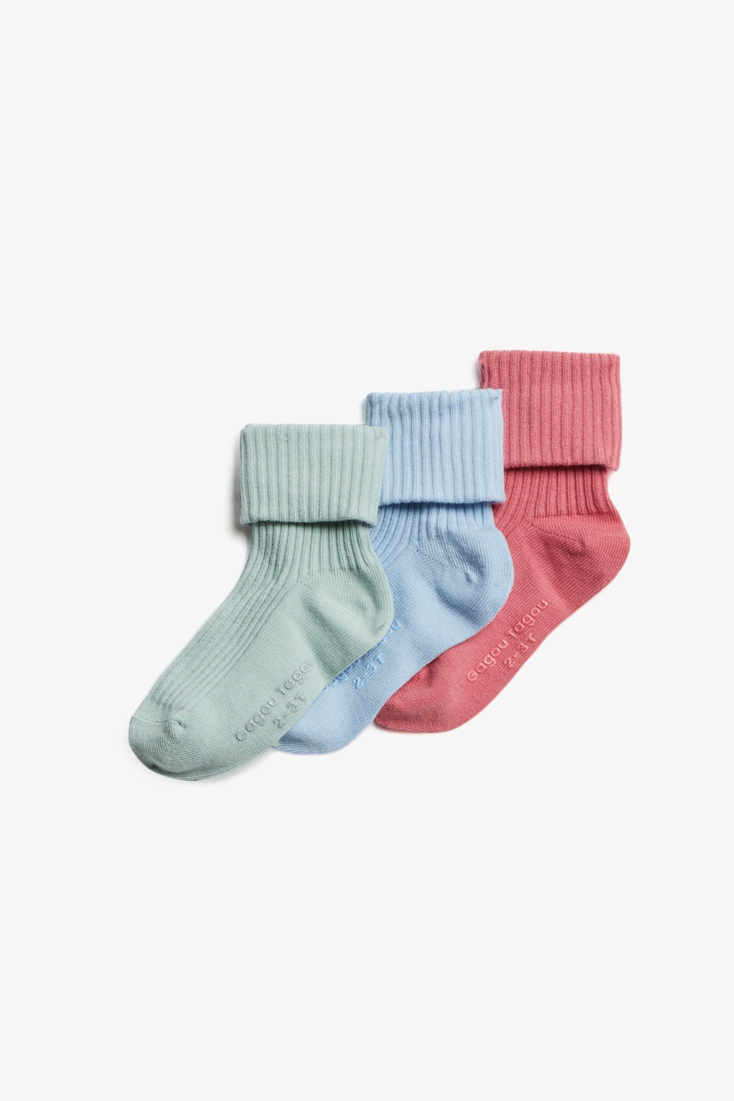 Lot de trois paires de chaussettes, 2T à 3T - Bébé fille && ROSE