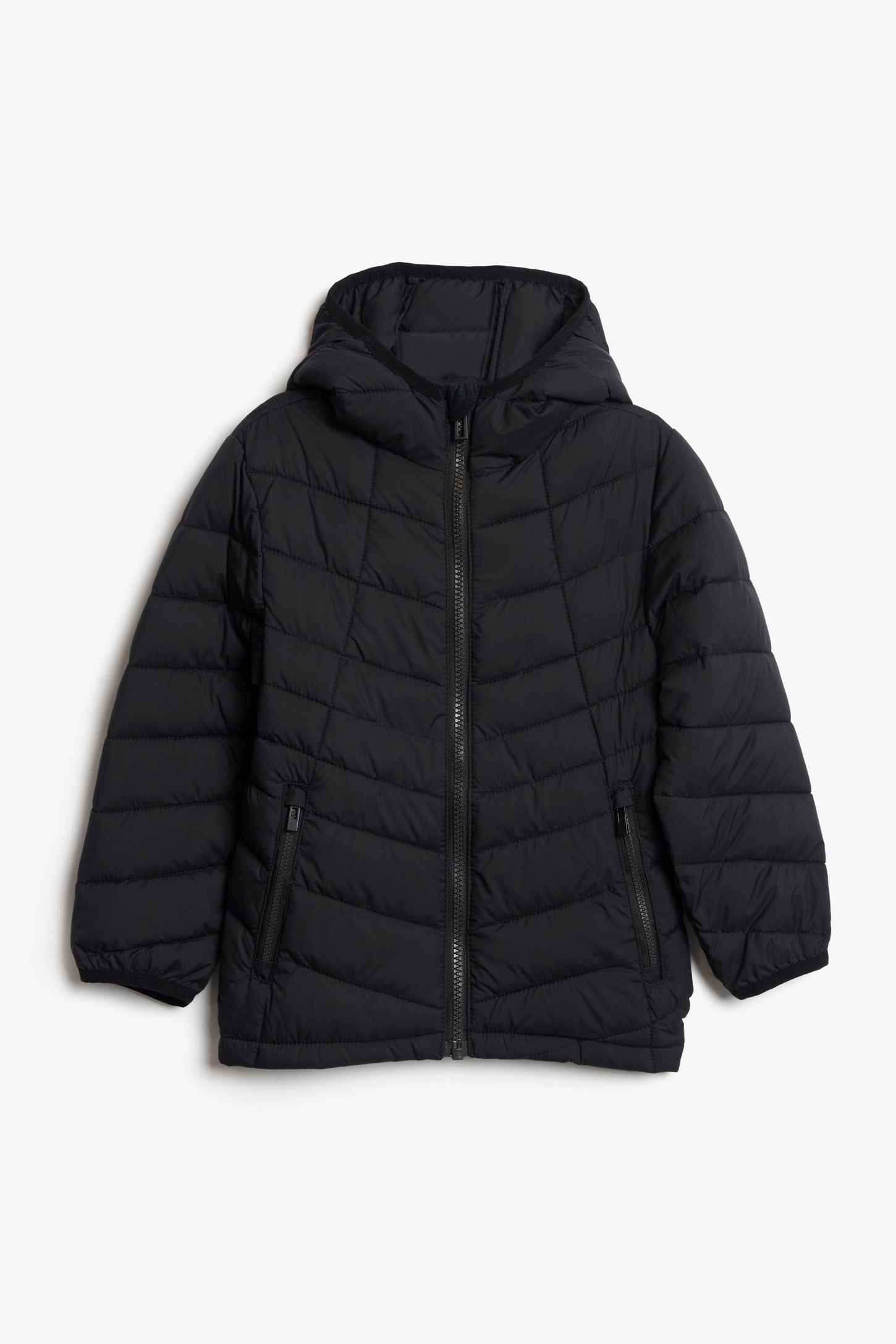 Manteau matelassé compressible - Enfant garçon && NOIR