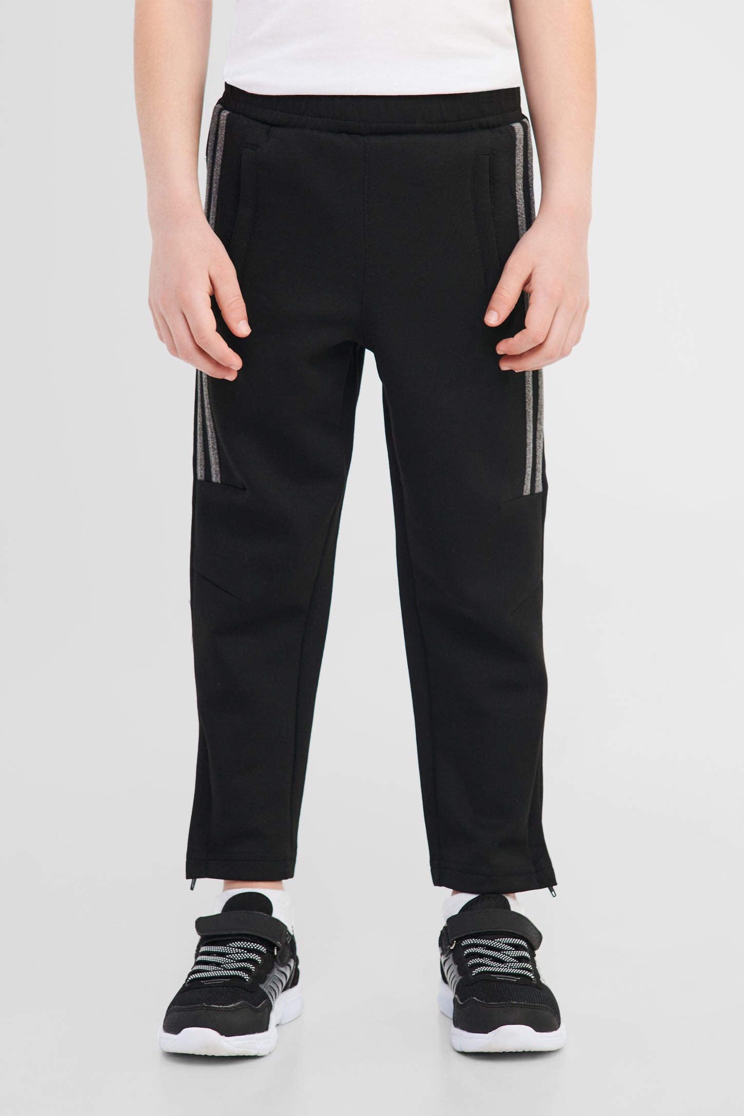 Pantalon jogger sportif - Enfant garçon && NOIR