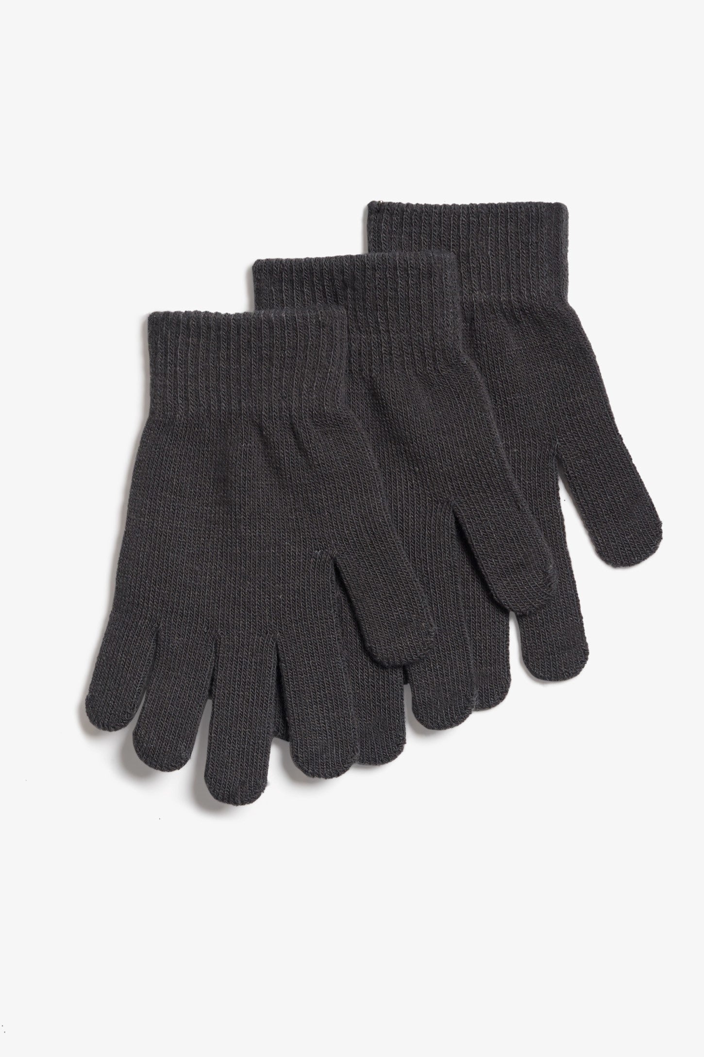 Lot de 3 paires de gants magiques, 2/10$ - Ado garçon && GRIS FONCE