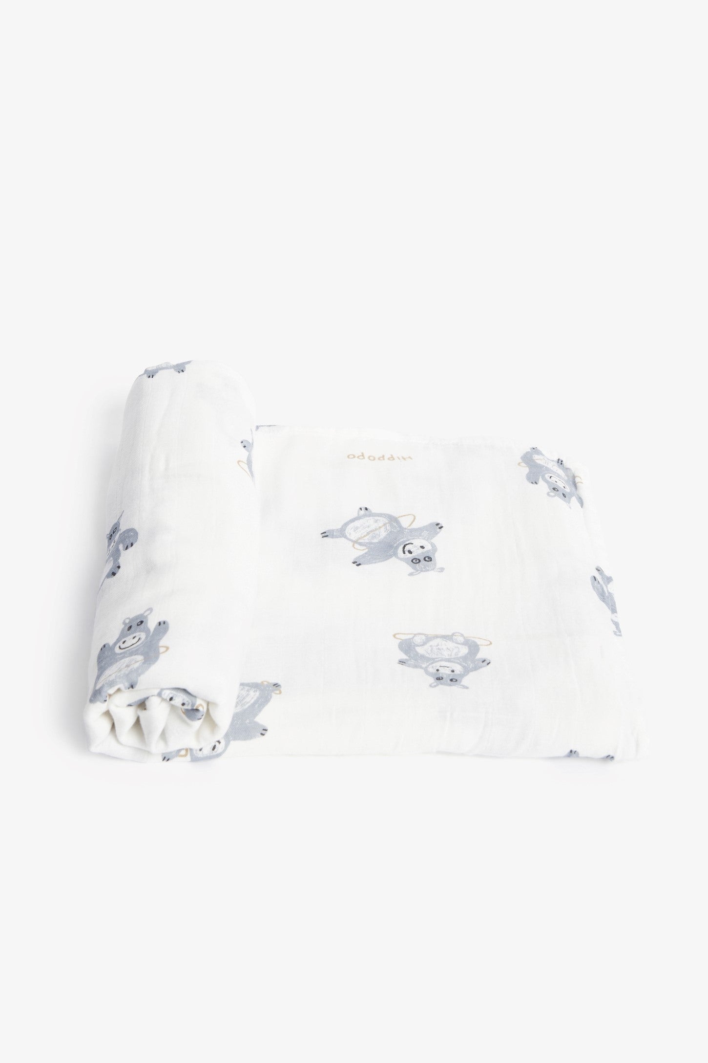 Couverture mousseline en bamboo et coton - Bébé && BLANC