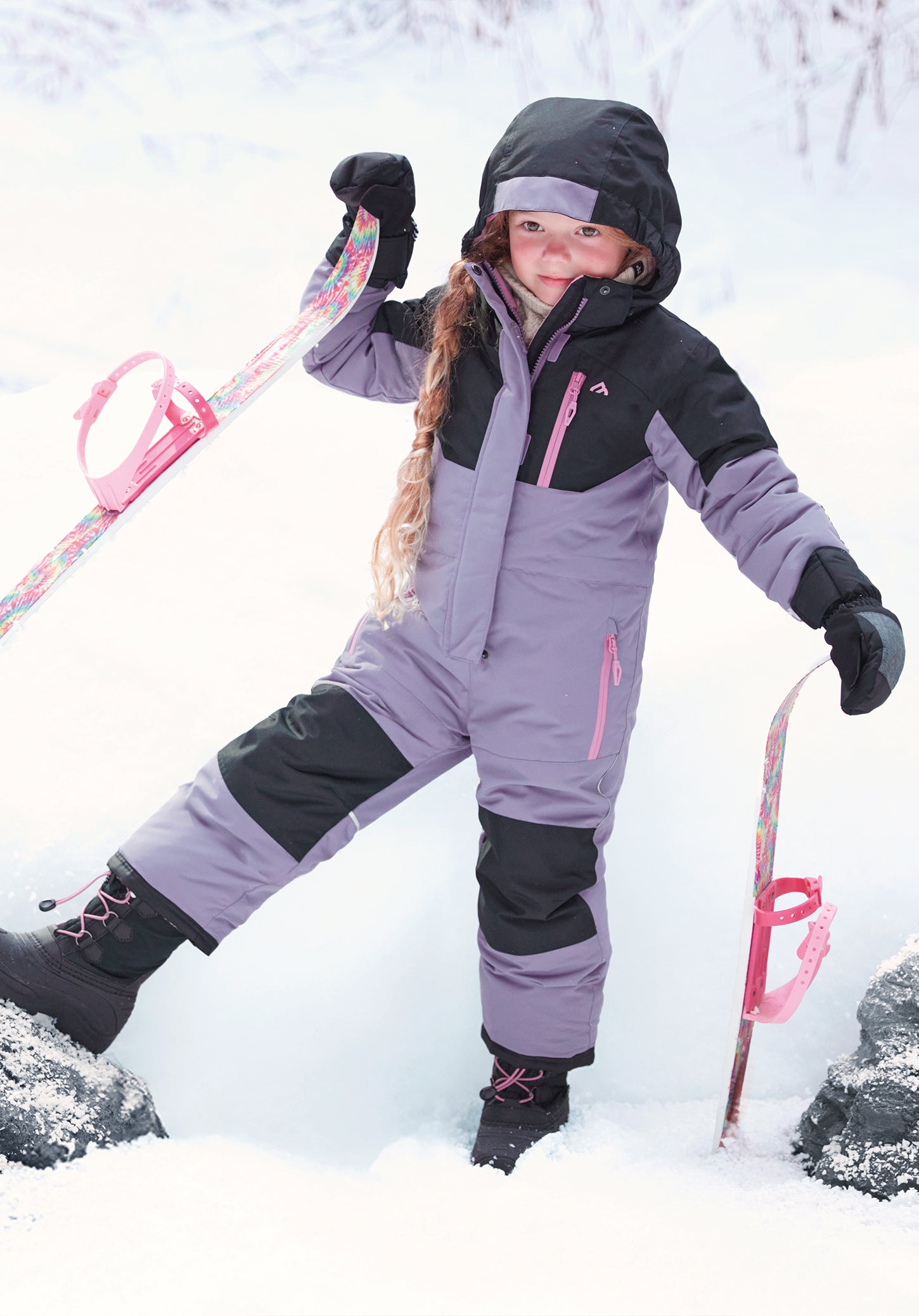 Habit de neige 1-pièce BM Enfant fille1