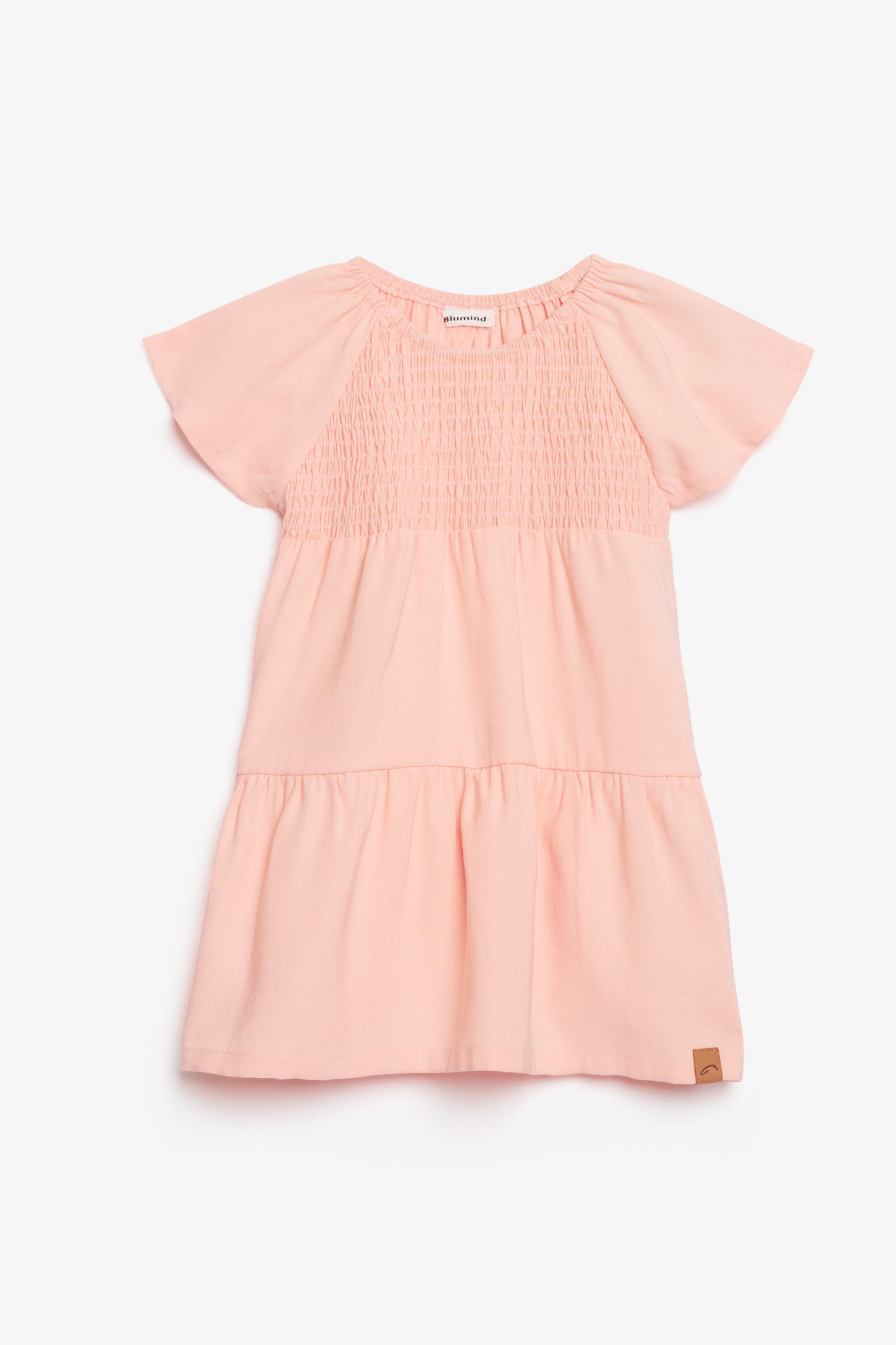 Robe manches courtes à volants - Bébé fille && PECHE