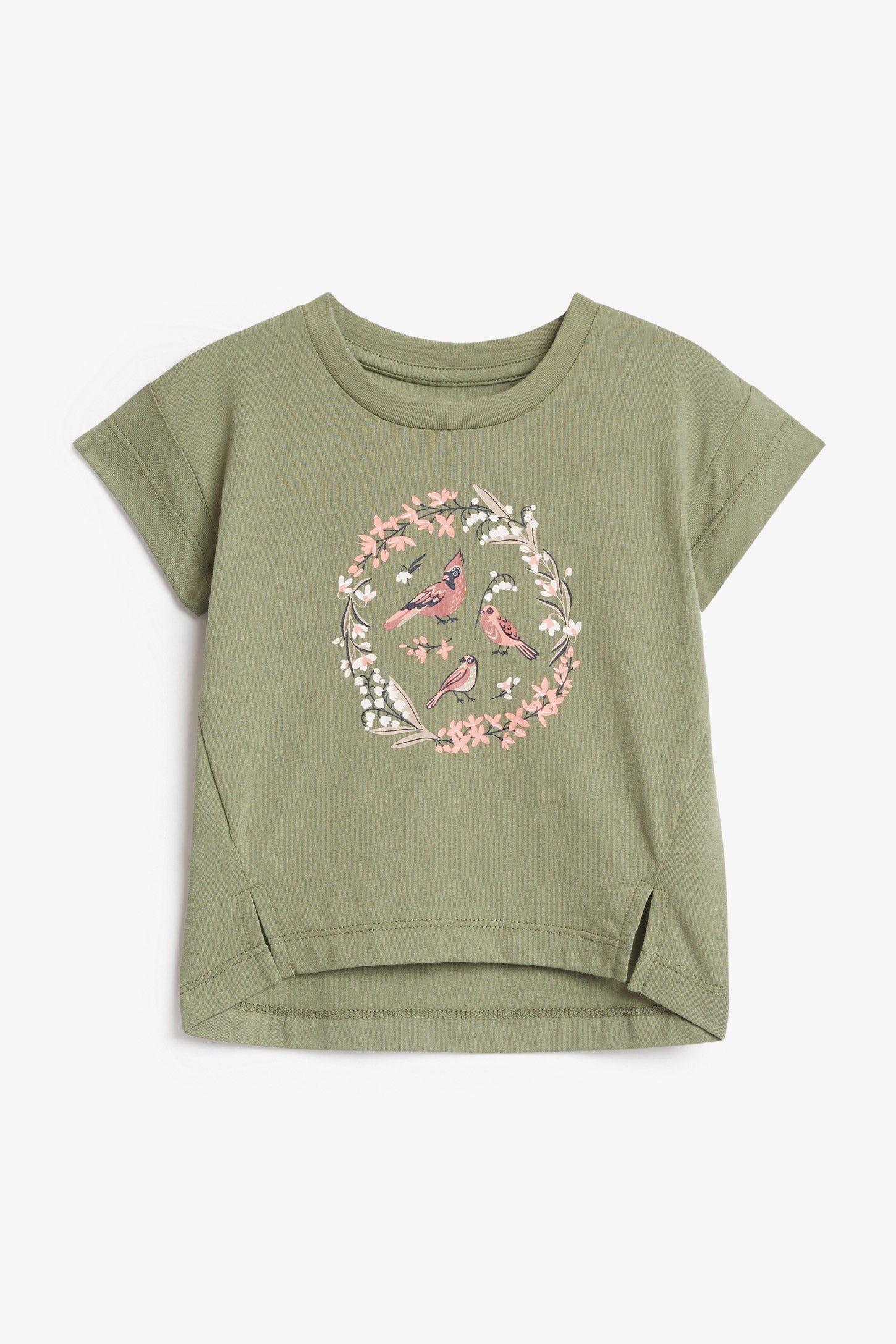 T-shirt avec protection FPU BM - Bébé fille && VERT