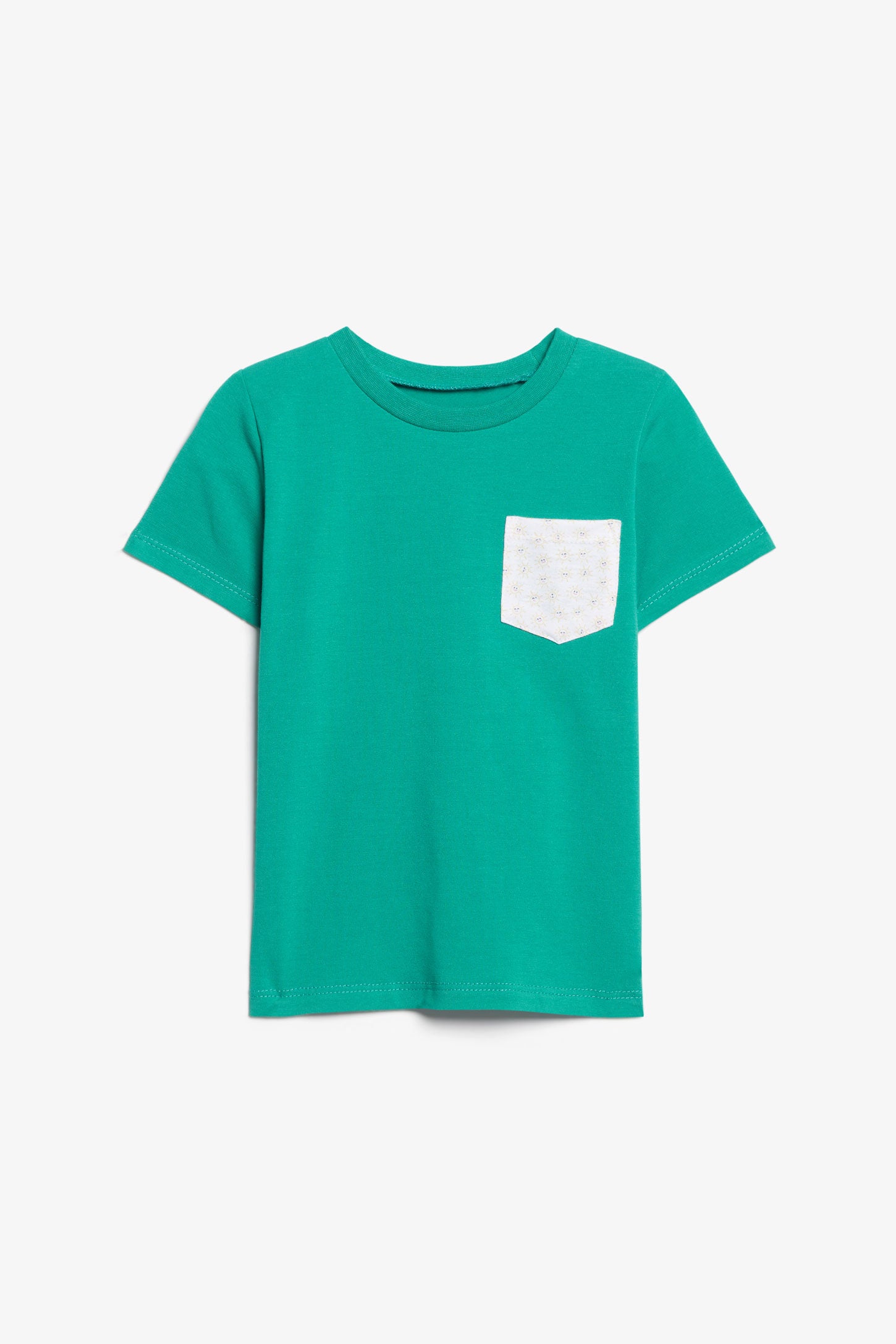 T-shirt à poche en coton, 2T-3T, 2/20$ - Bébé fille && VERT