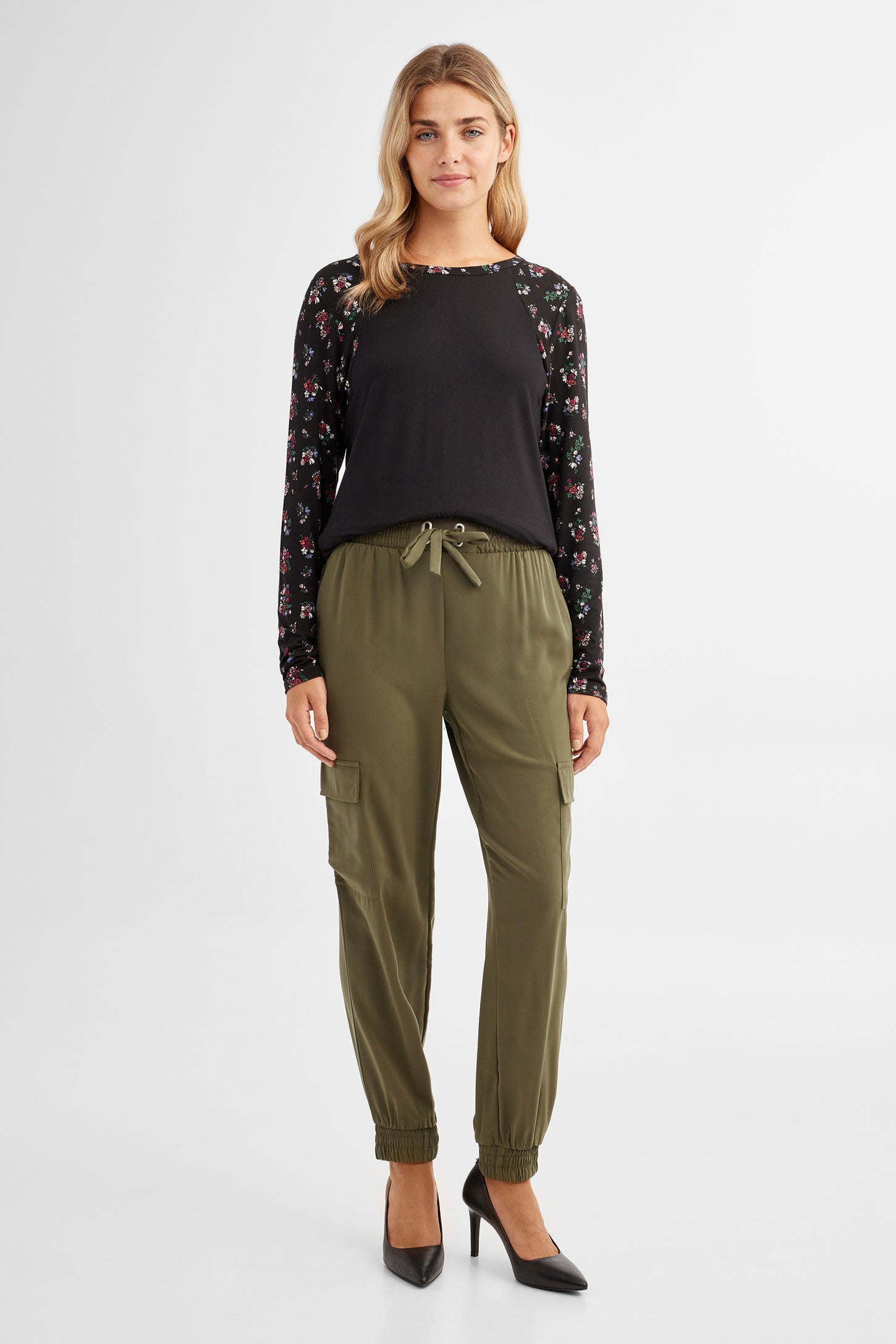 Pantalon jogger cargo - Femme