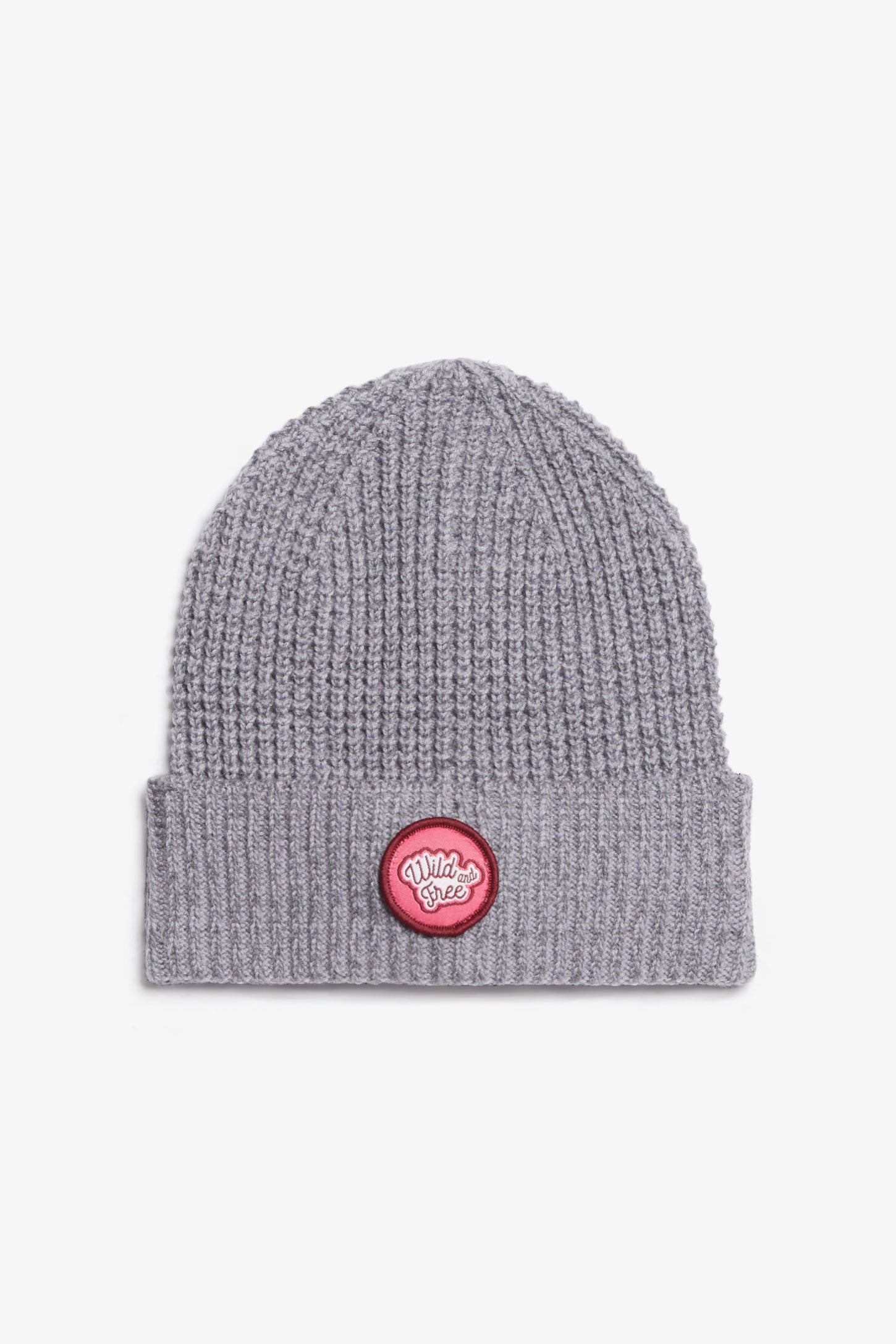 Tuque à revers en polyester recyclé BM, 2T-3T - Bébé fille && GRIS