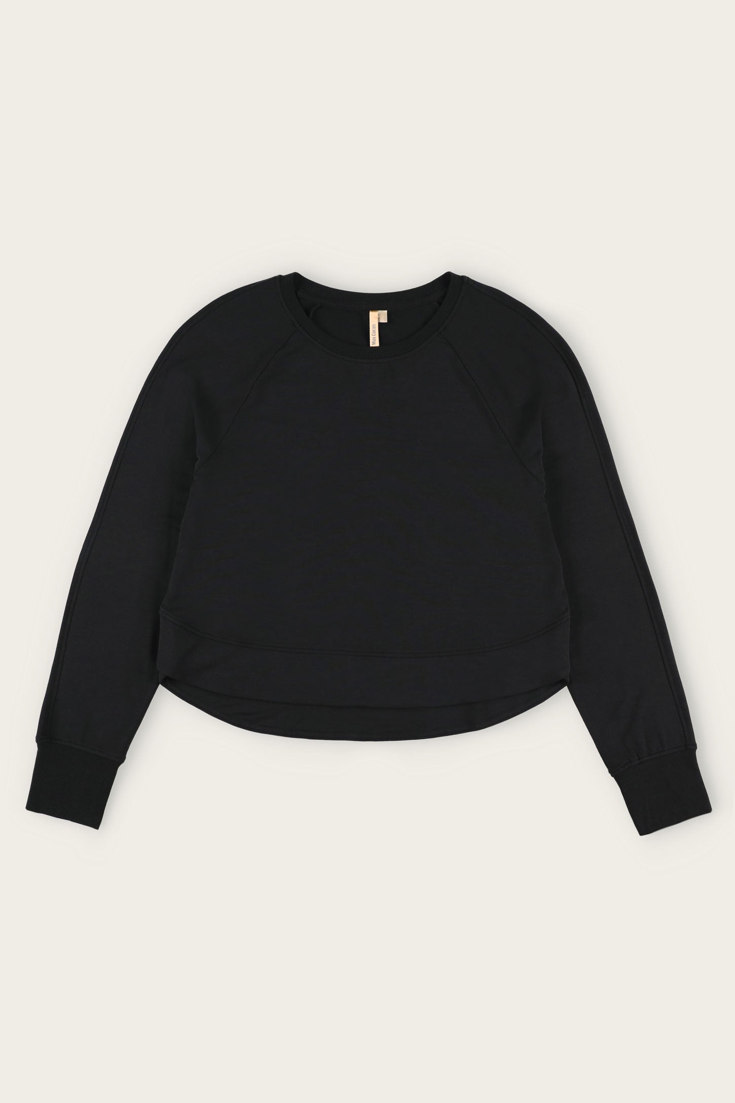 Modal athletic crew neck sweater Women