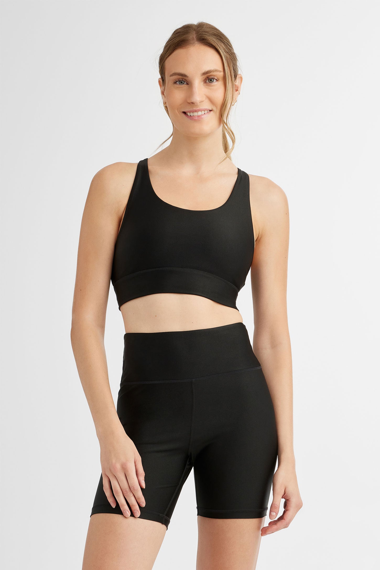 Soutien-gorge athlétique - Femme && NOIR