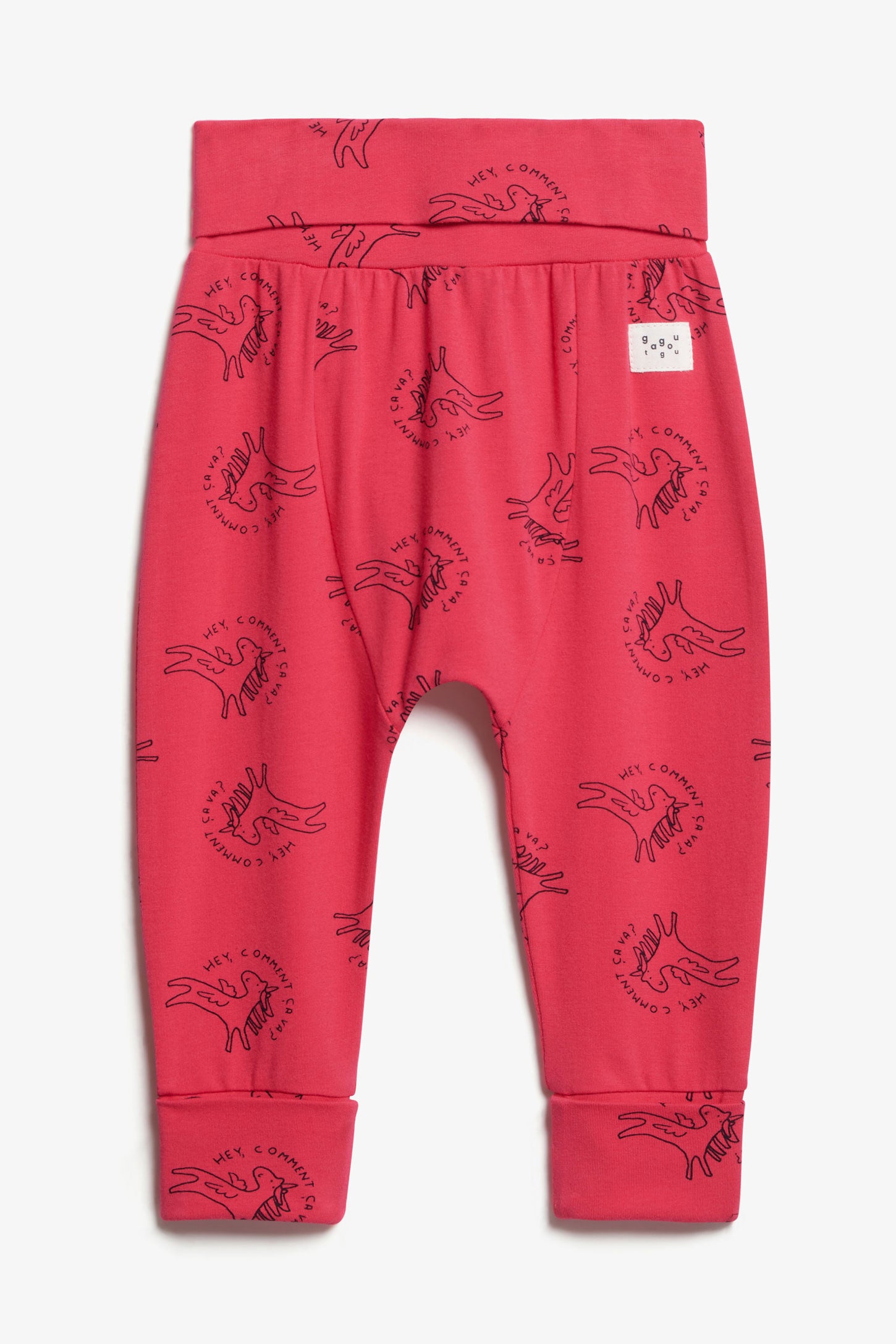 Legging évolutif en coton, 2T-3T - Bébé fille && ROSE