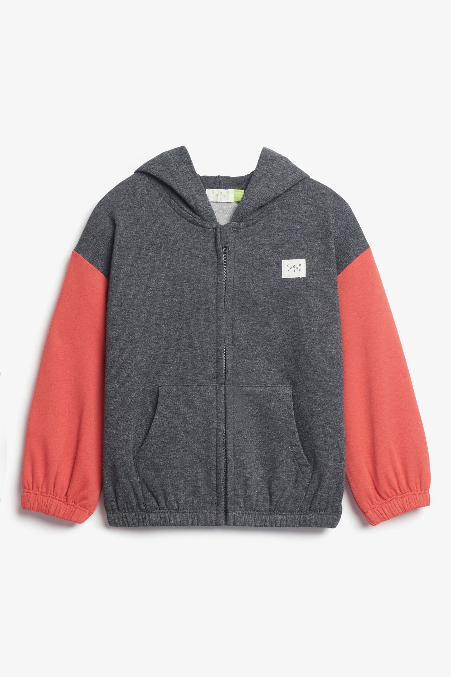 Veste à capuchon ouatée - Bébé garçon && CHARBON MIXTE