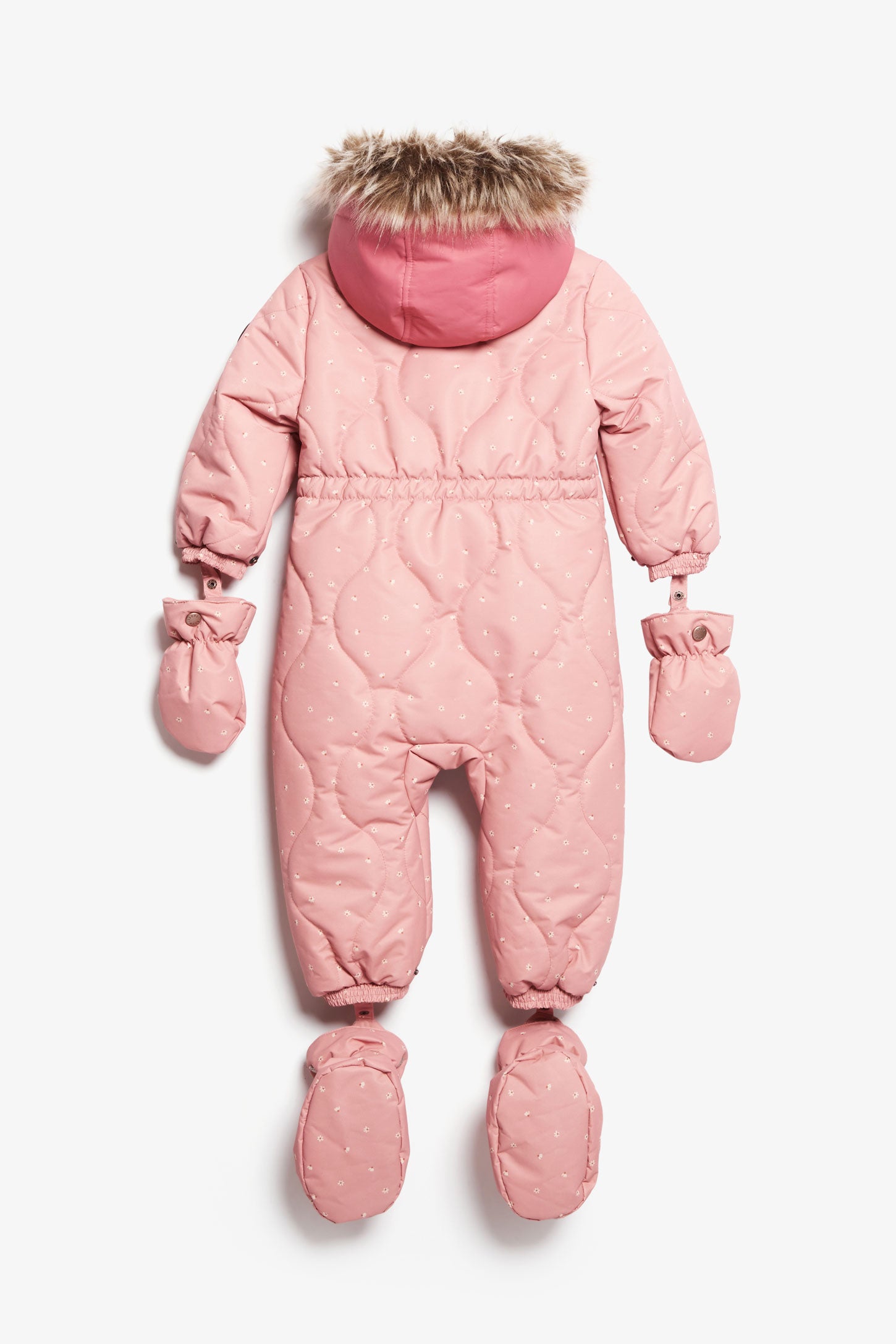 Newborn girl outlet snowsuit