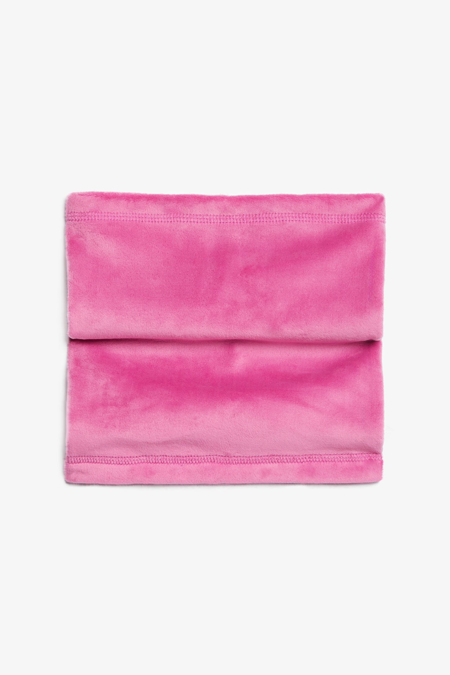 Cache-cou tube en peluche doublé - Enfant fille && ROSE