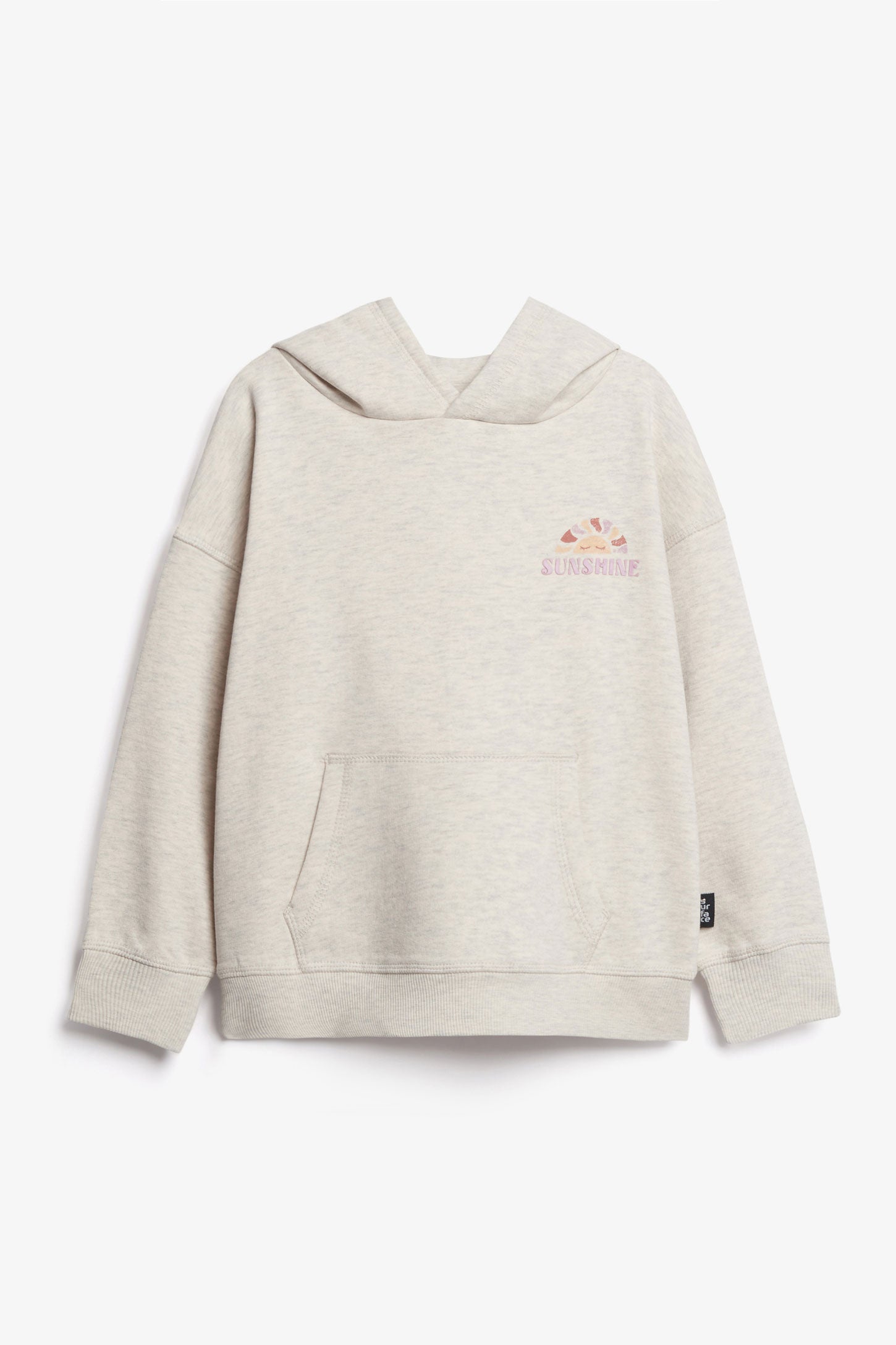 Chandail ouaté à capuchon - Enfant fille && BEIGE
