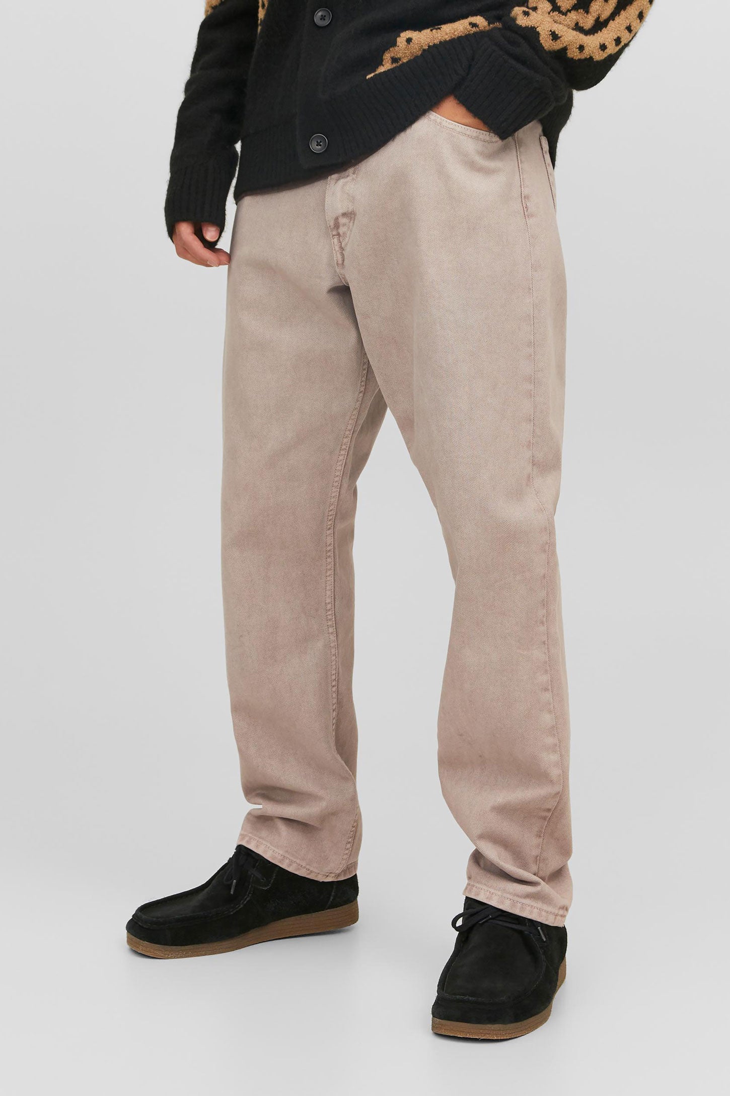 Jeans coupe ample JACK & JONES - Homme && GRIS