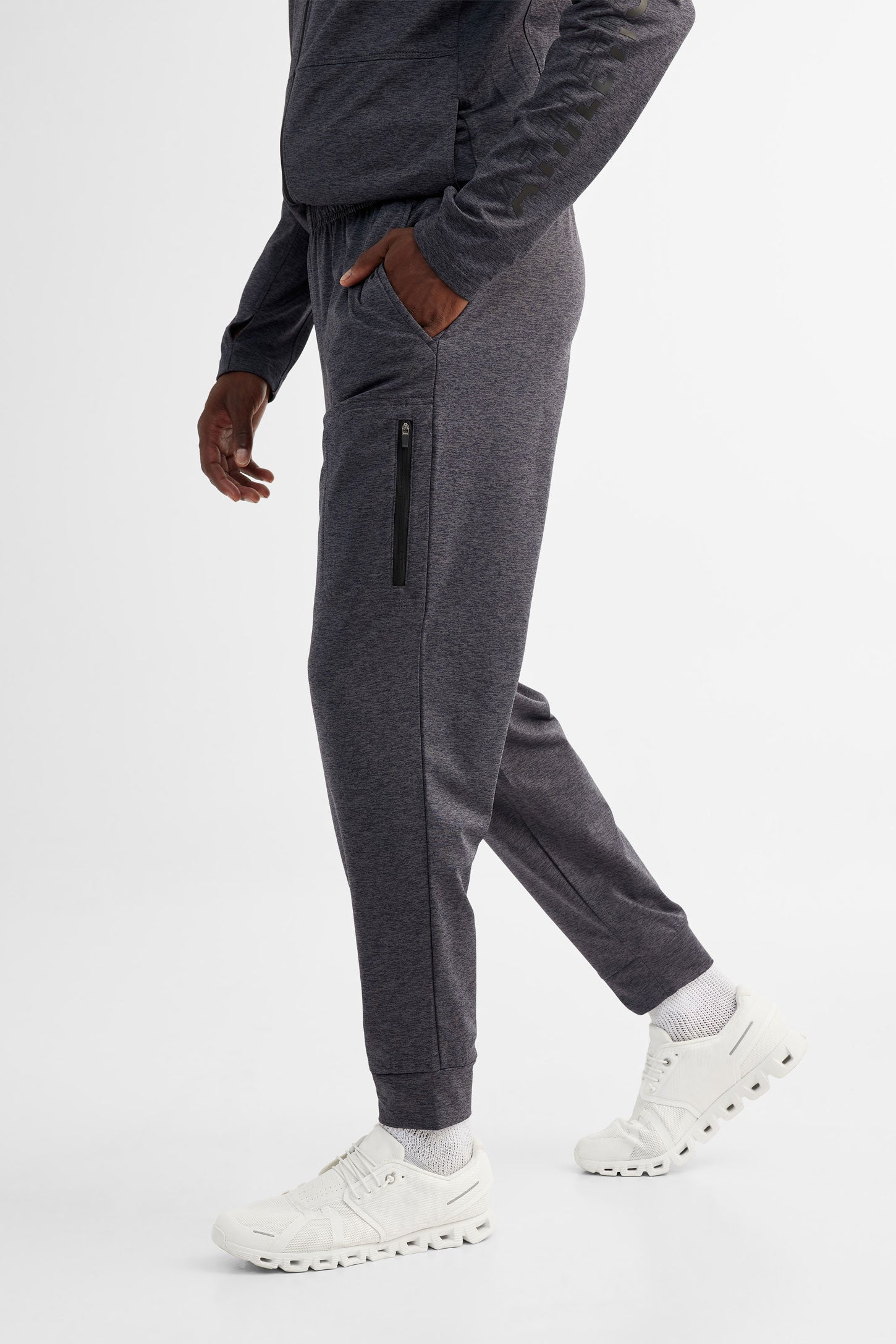 Pantalon jogger - Homme && CHARBON MIXTE