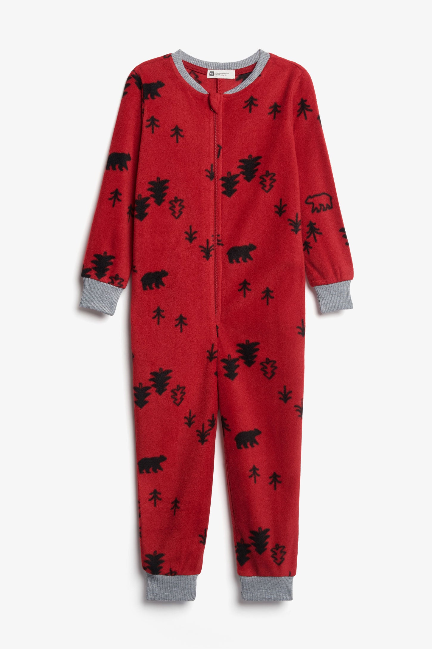 Pyjama de Noël 1-pièce en micropolar - Ado fille