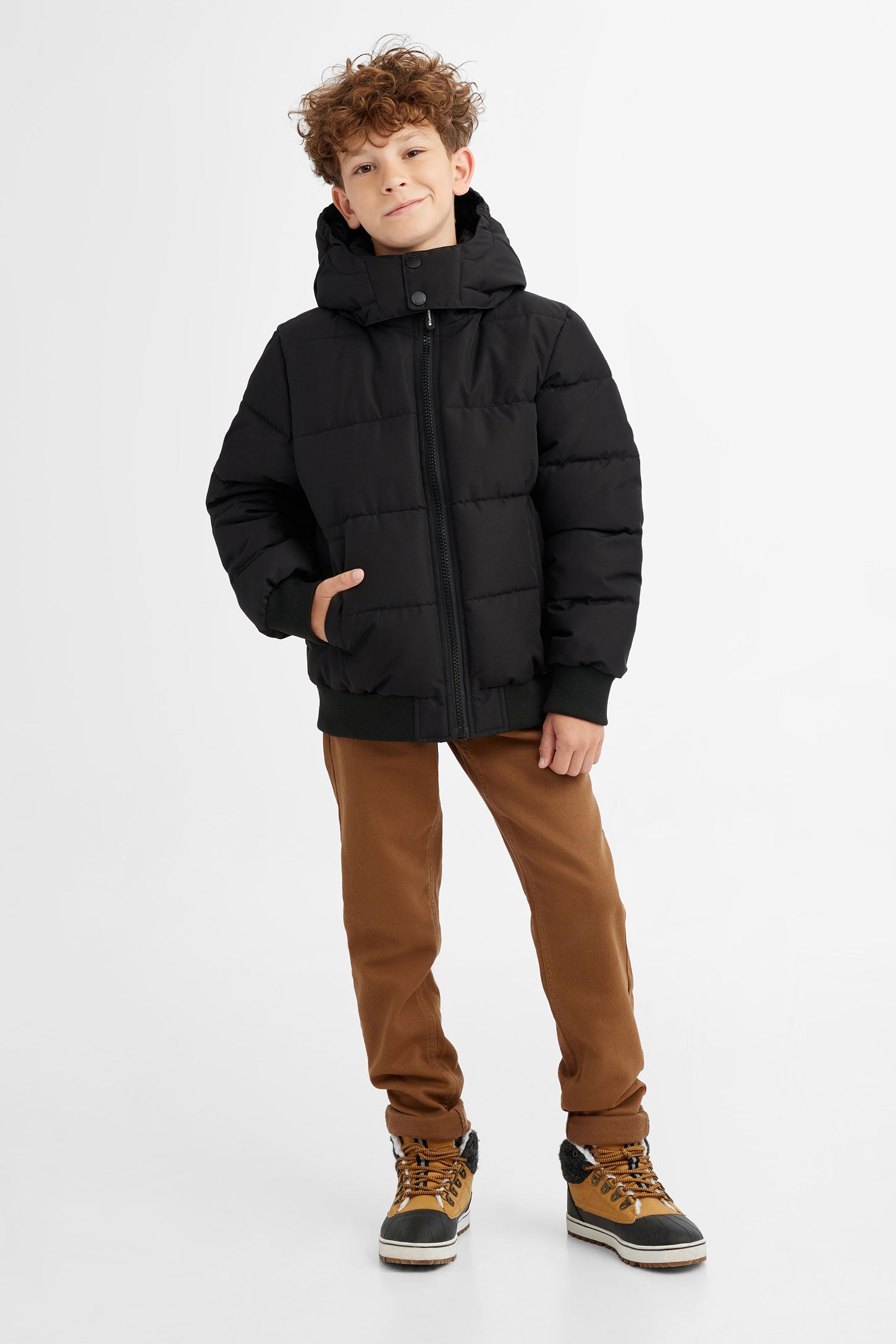 Manteau d hiver matelass Ado gar on