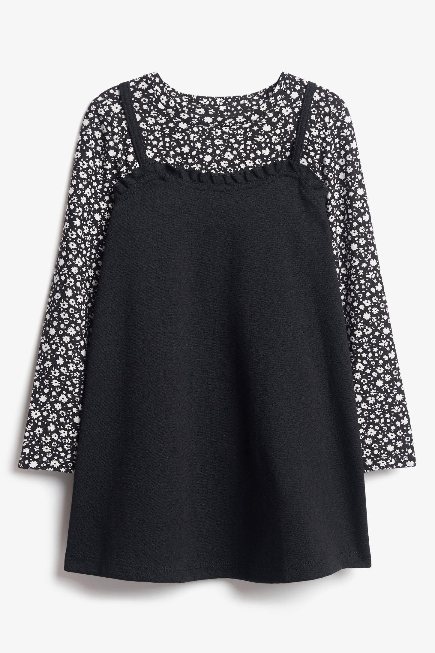 Ensemble 2-pièces chandail et robe - Enfant fille && NOIR