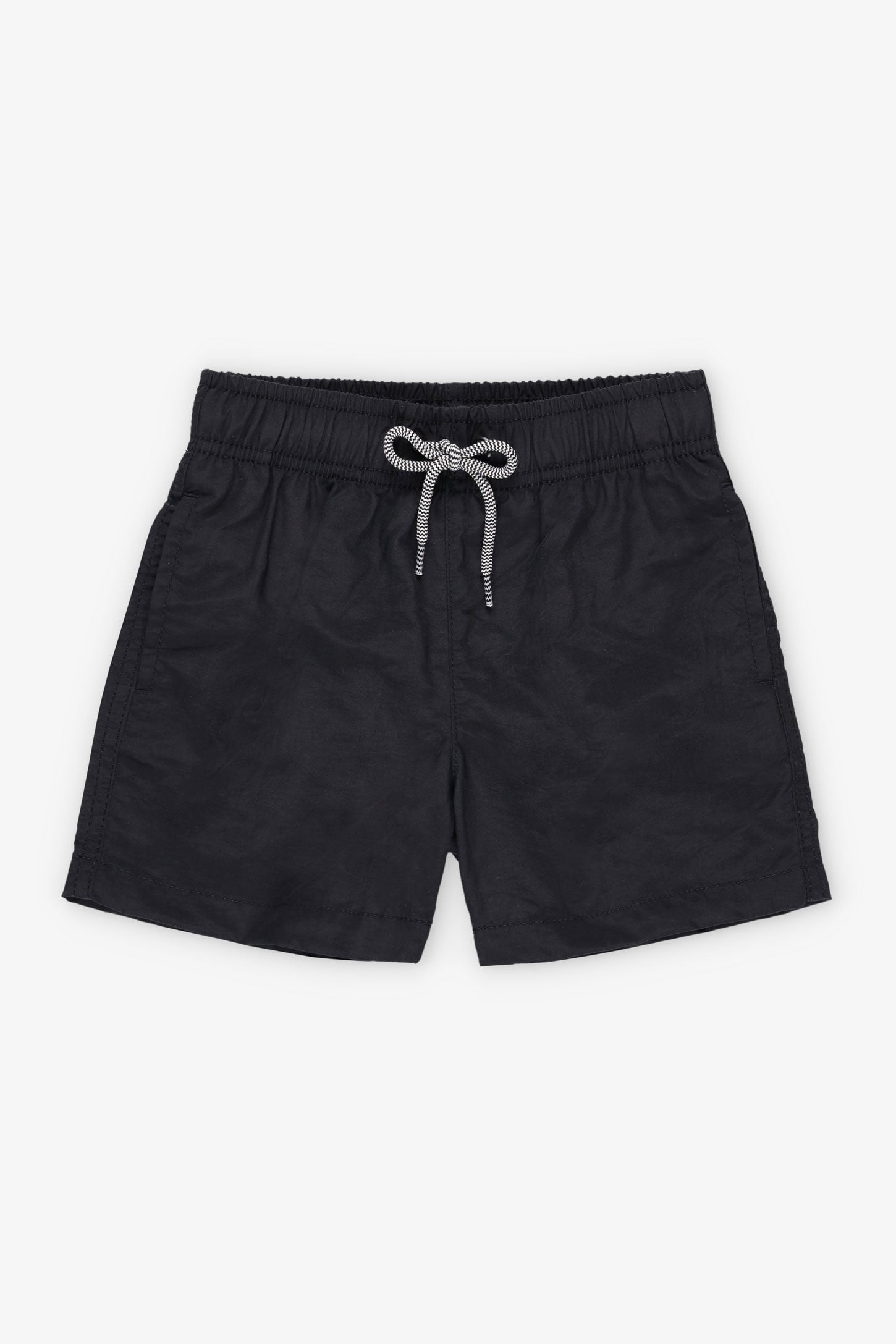 Short maillot de bain - Enfant garçon && NOIR