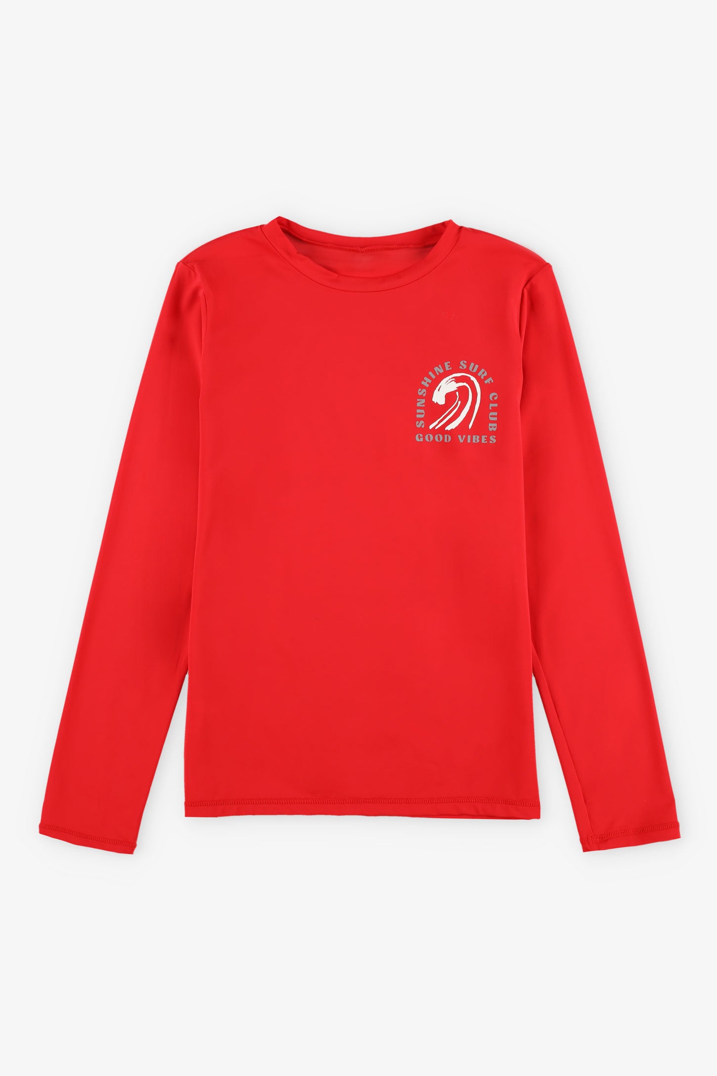 Maillot de bain ''Rashguard'' - Ado garçon && ROUGE