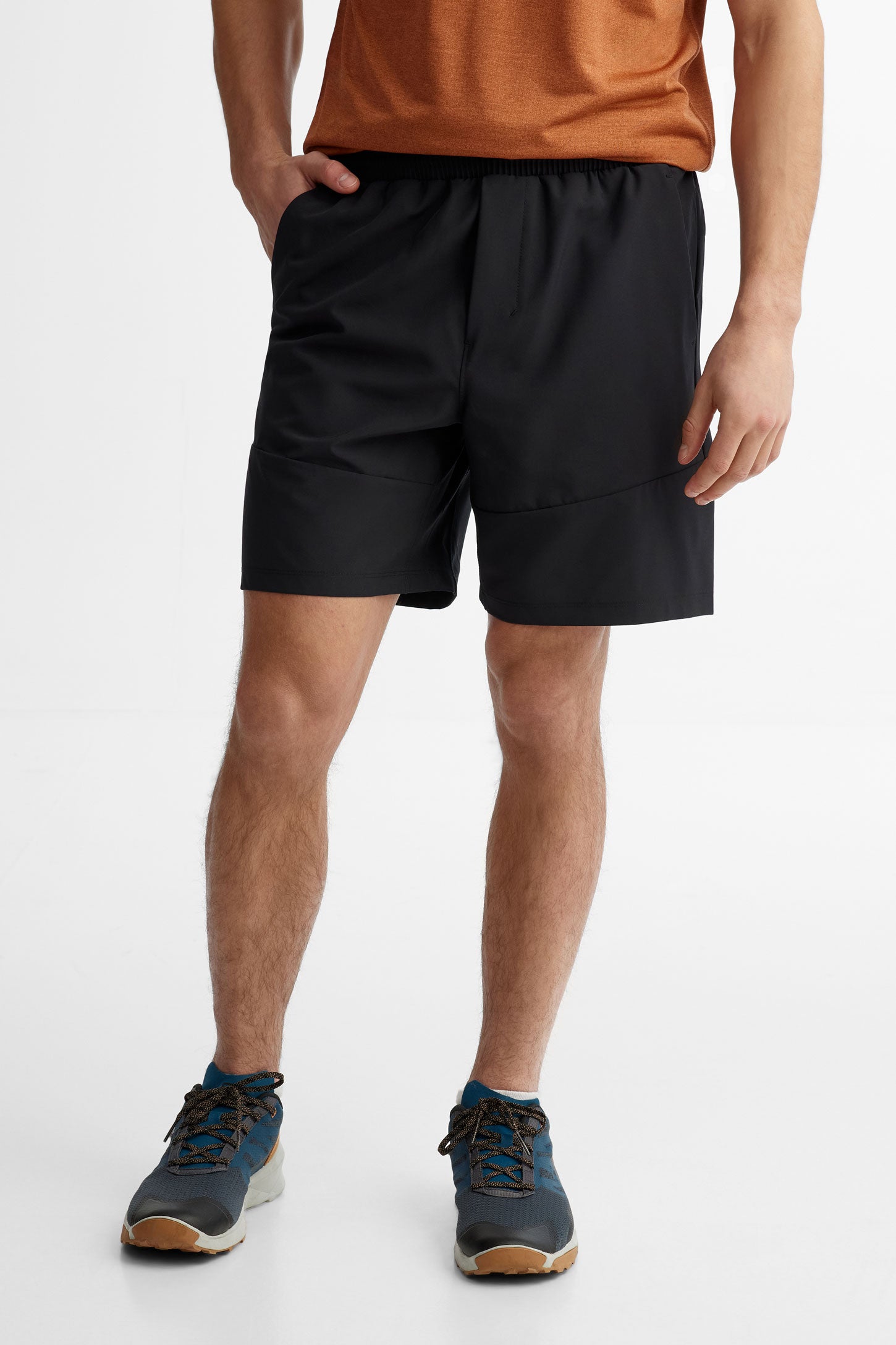 Short résistant au chlore BM - Homme && NOIR