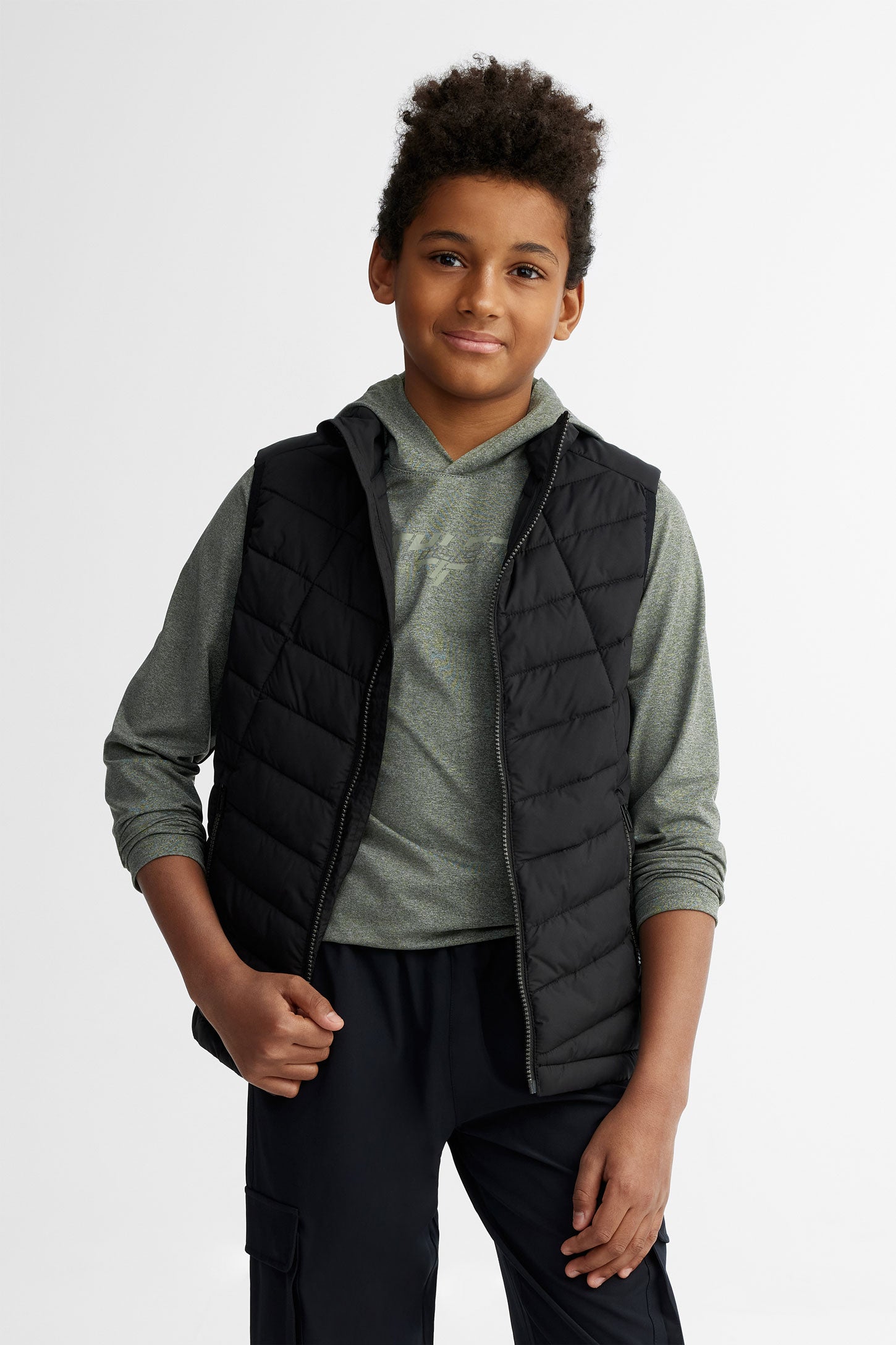 Veste matelassée sans manches Ado garçon Aubainerie
