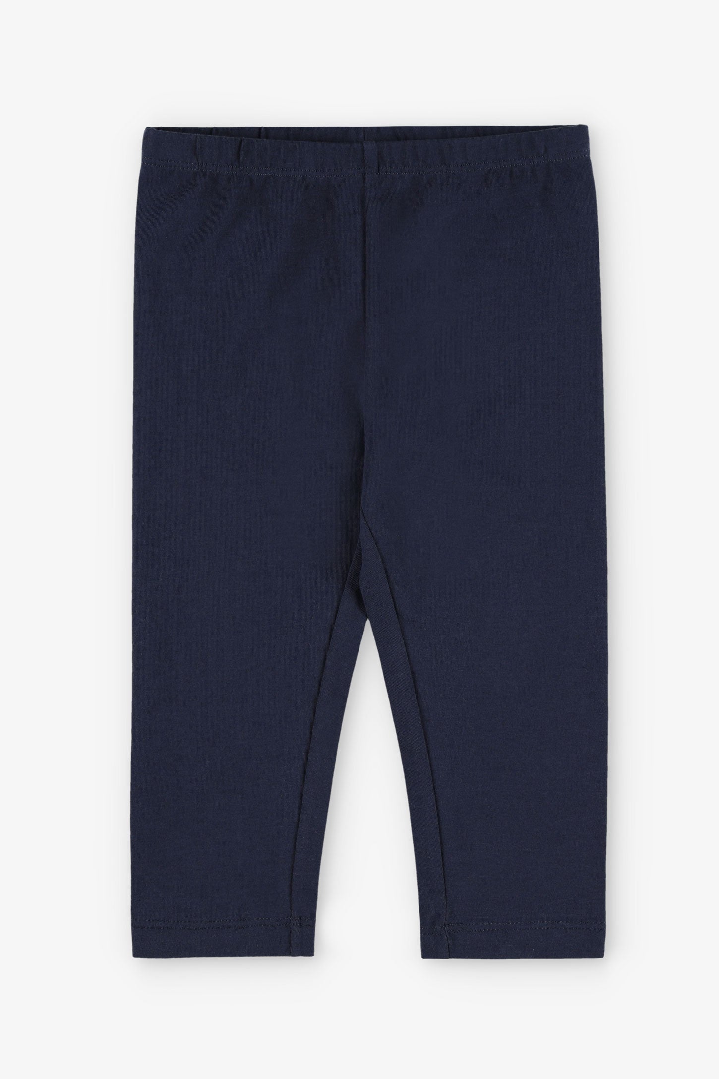 Legging capri en coton, 2/20$ - Enfant fille && BLEU MARINE