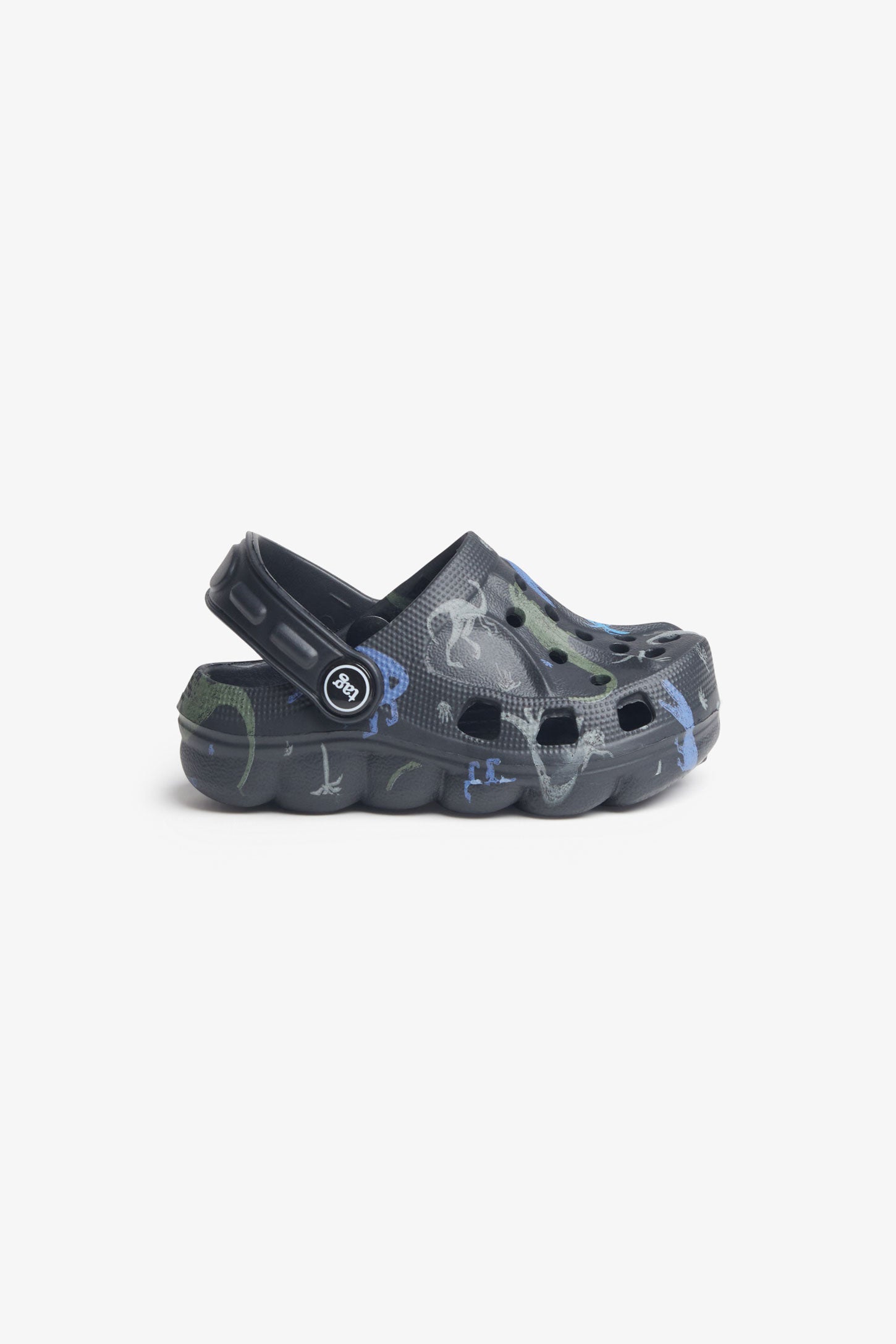 Mules perforées en Eva - Enfant garçon && NOIR/MULTI
