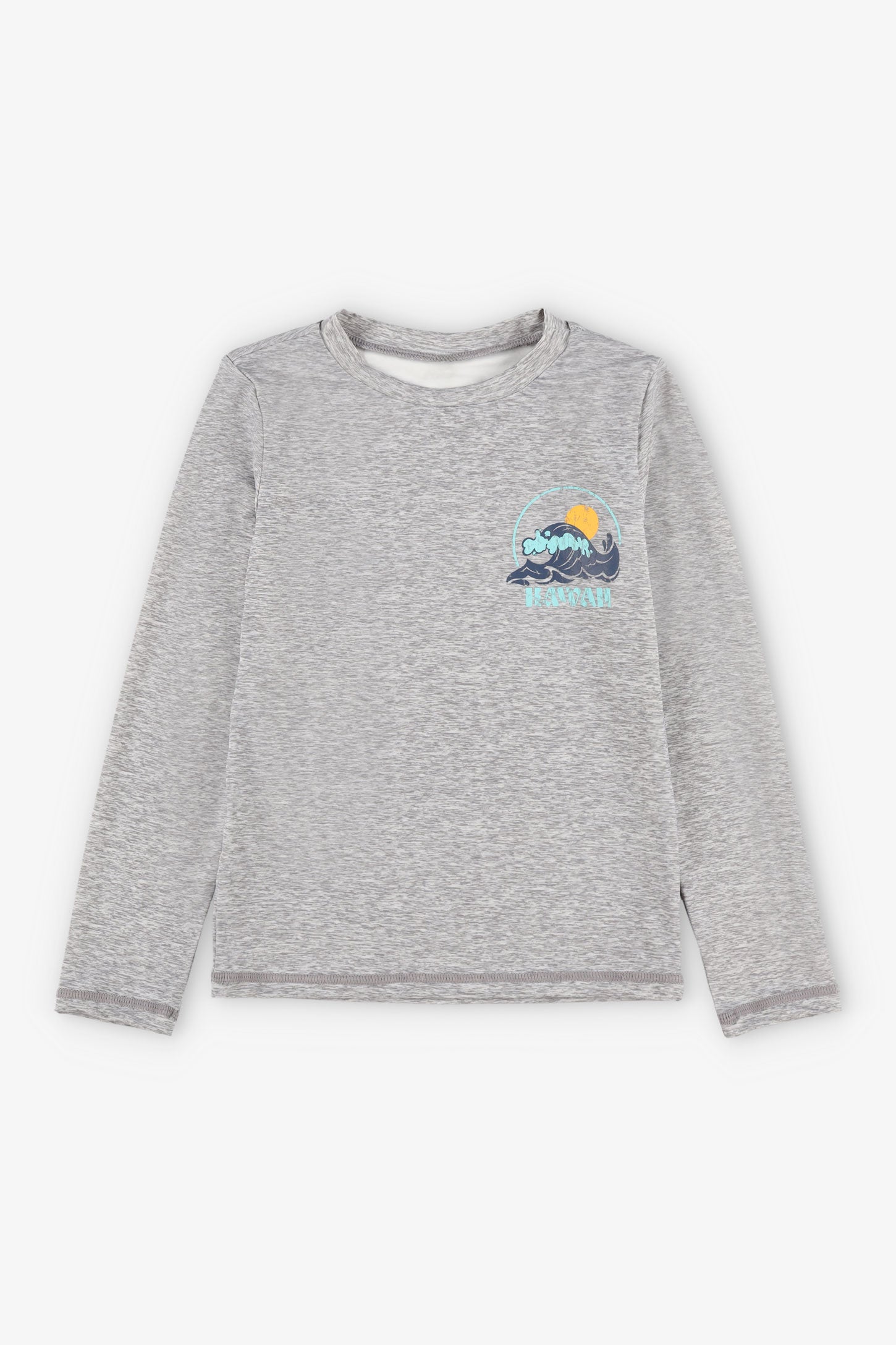 Maillot de bain ''Rashguard'' - Enfant garçon && GRIS MULTI