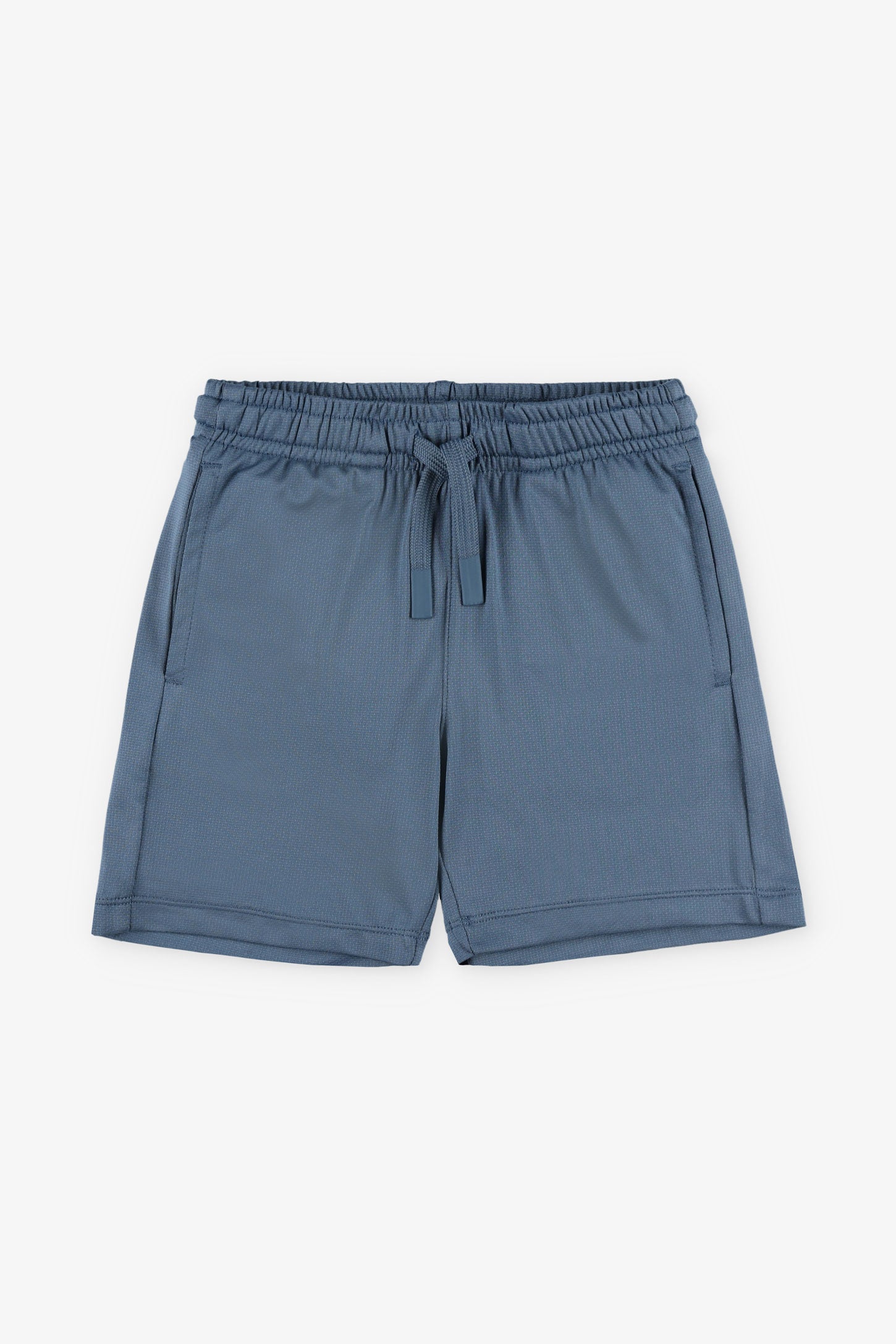 Short taille élastique athlétique - Enfant garçon && BLEU