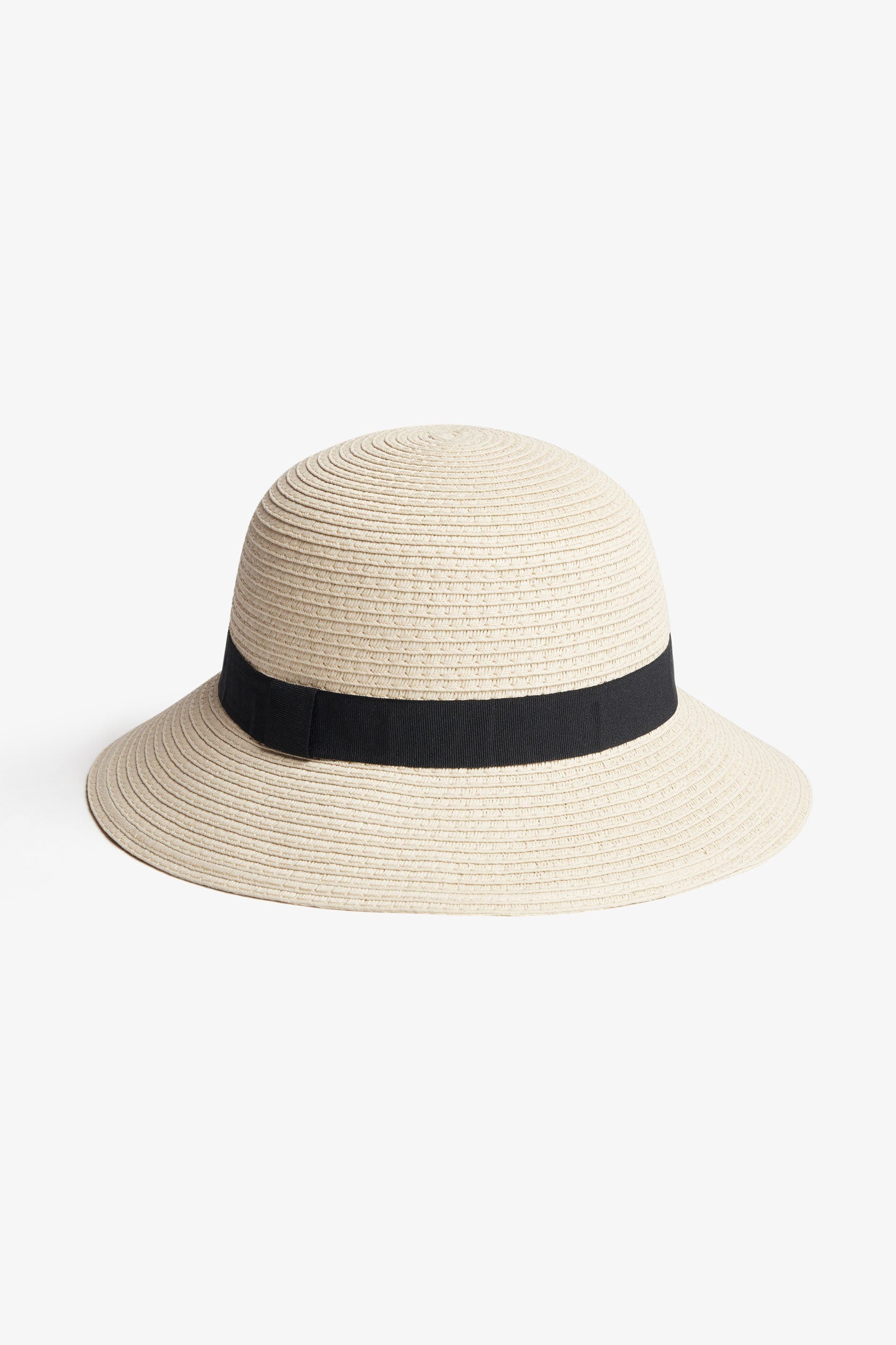 Chapeau en paille - Enfant fille && BRUN