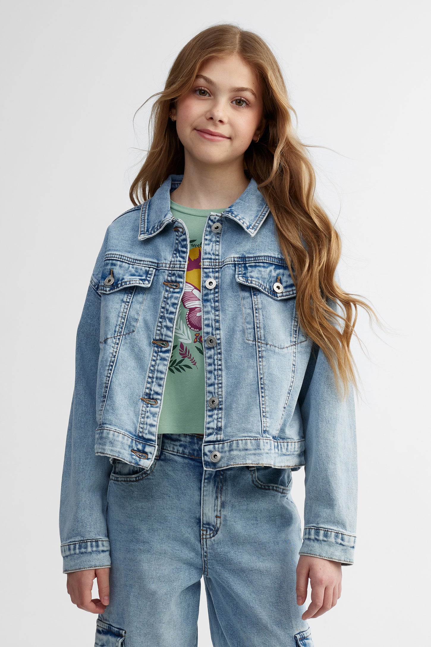 Jeans jacket Teenage girl - Main Image