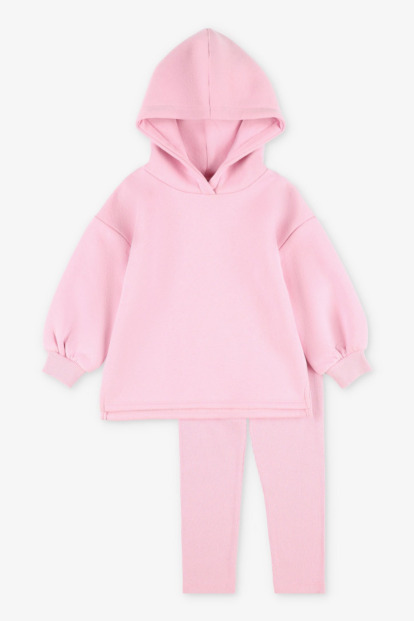 Ensemble 2-pièces chandail et legging, 2T-3T - Bébé fille && ROSE
