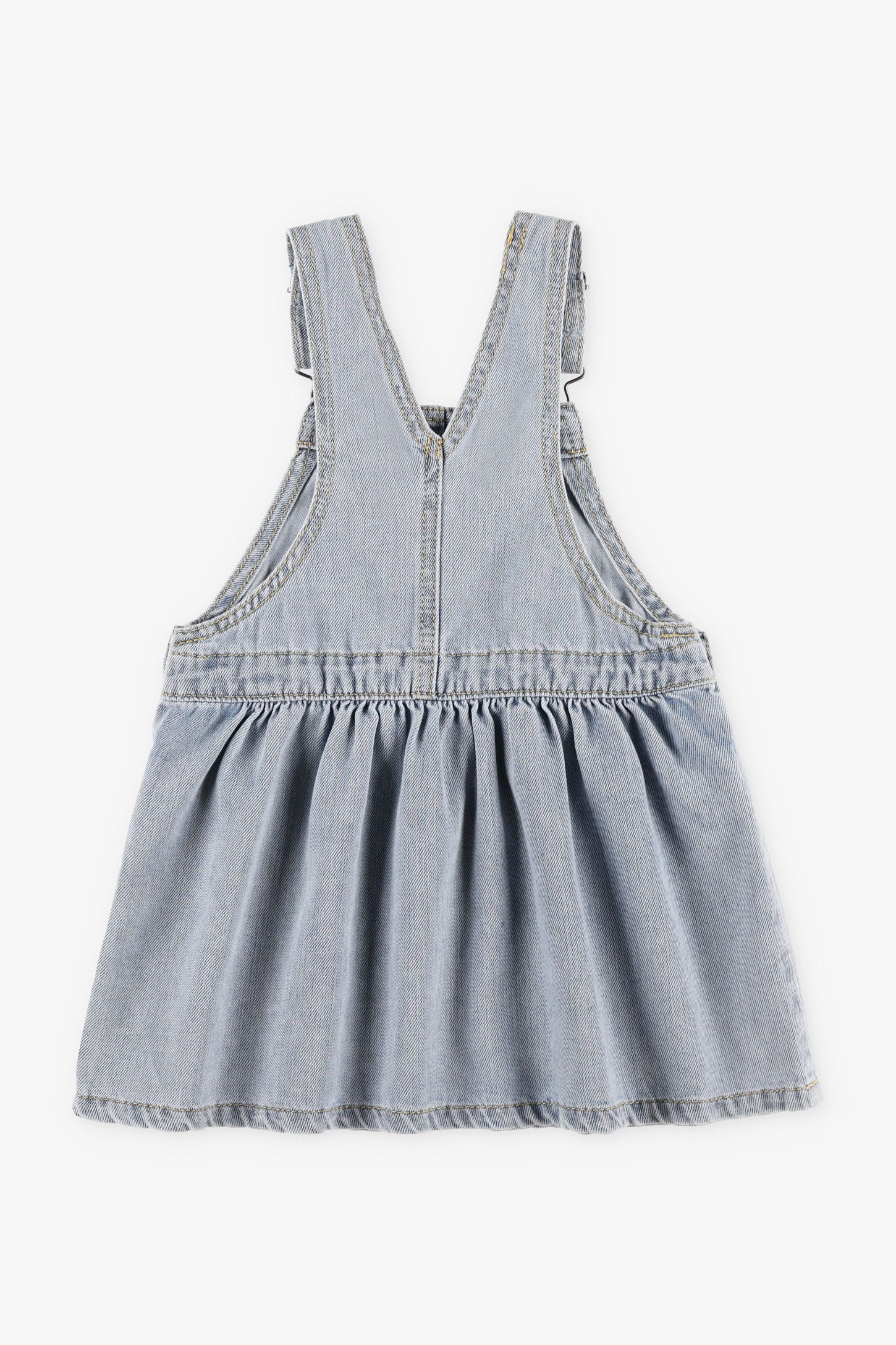 Denim apron dress Baby girl