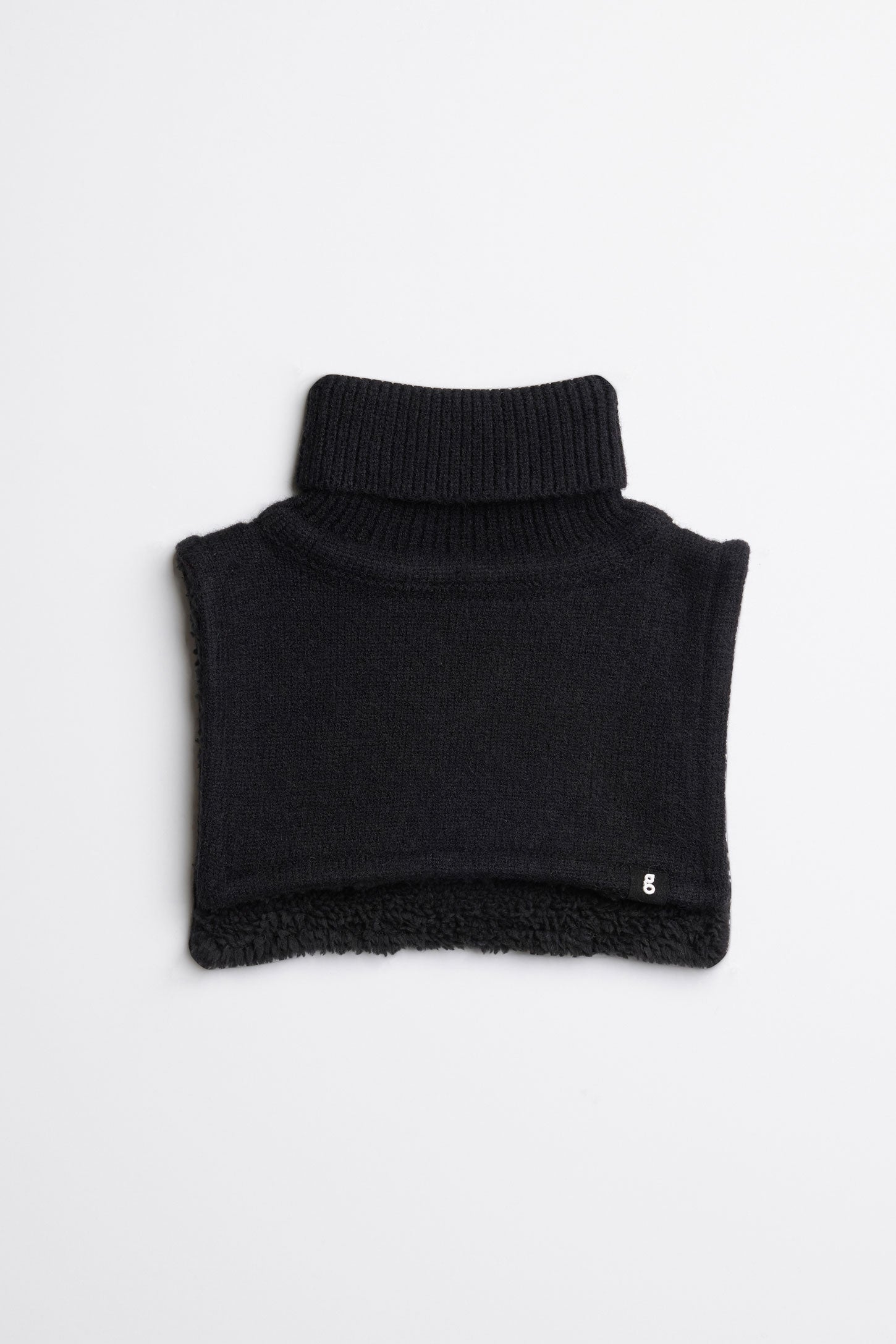 Cache-cou plastron col roulé, 2T-3T - Bébé garçon && NOIR