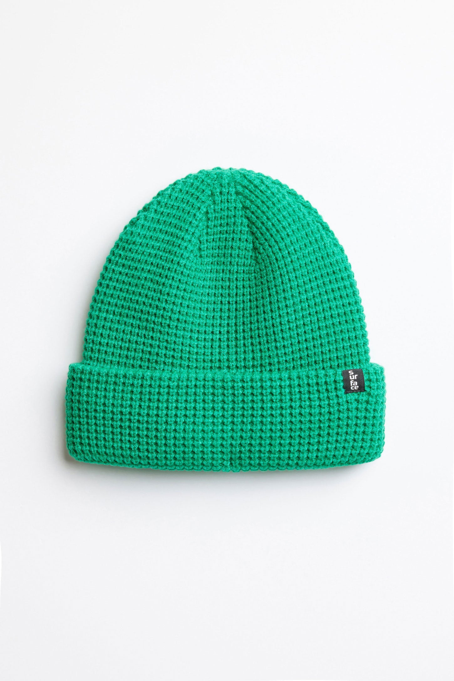 Tuque à revers en tricot - Enfant garçon && VERT