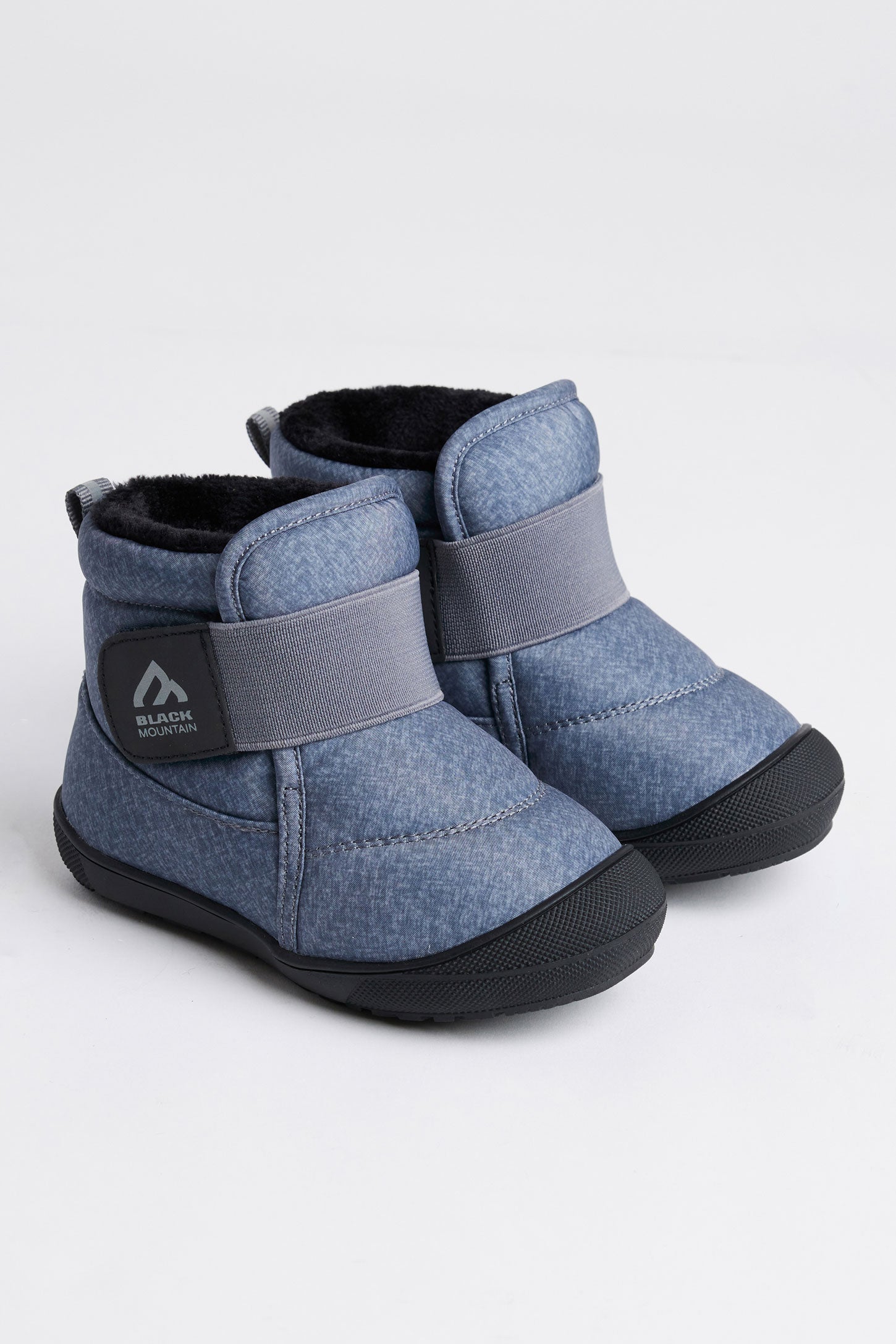 Bottes d'hiver doublées en peluche BM - Bébé fille && GRIS