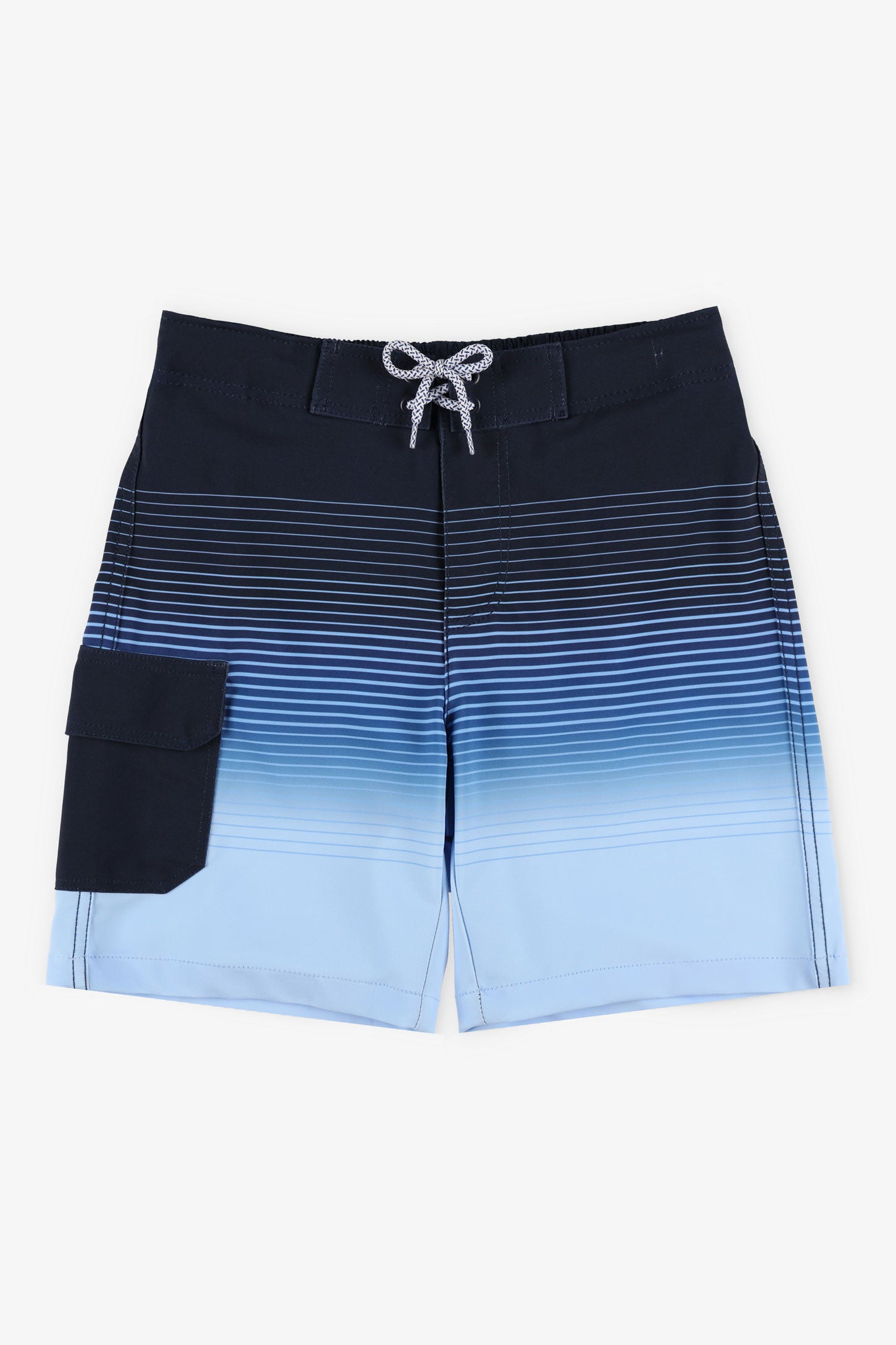 Short de bain extensible 4 sens – Ado garçon && BLEU MULTI