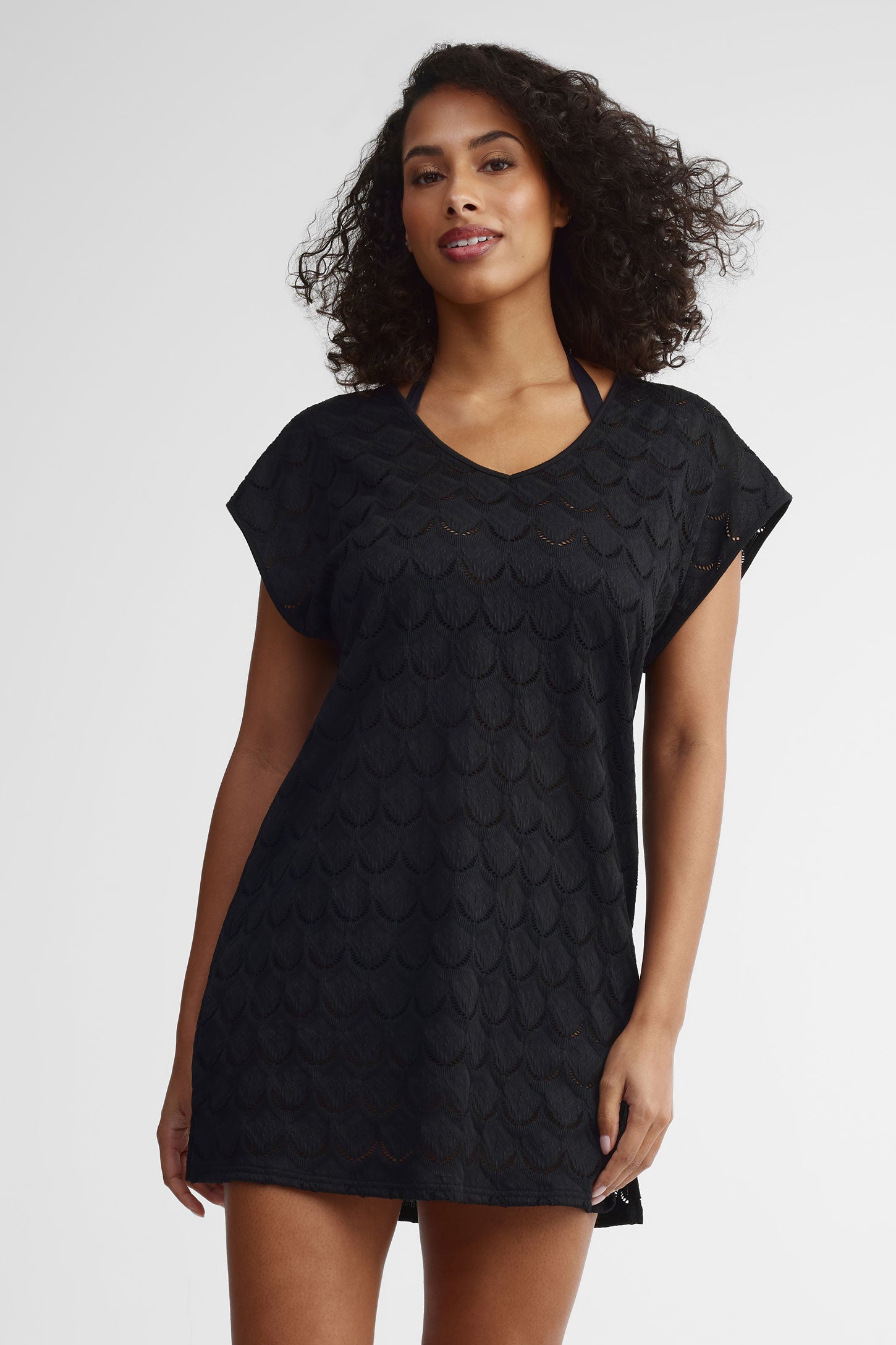 Robe couvre-maillot - Femme && NOIR