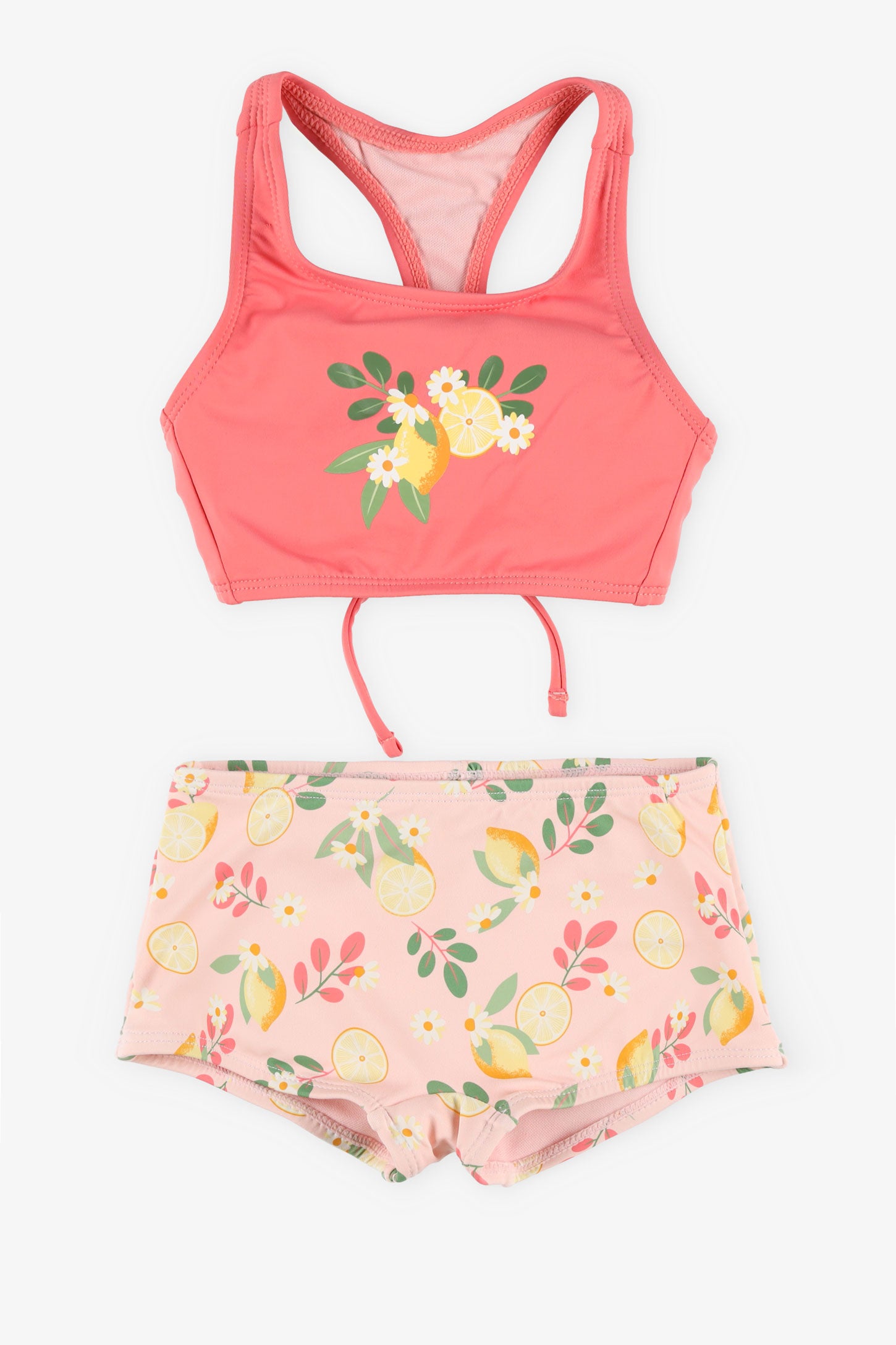 Maillot de bain 2-pièces - Enfant fille && CORAIL